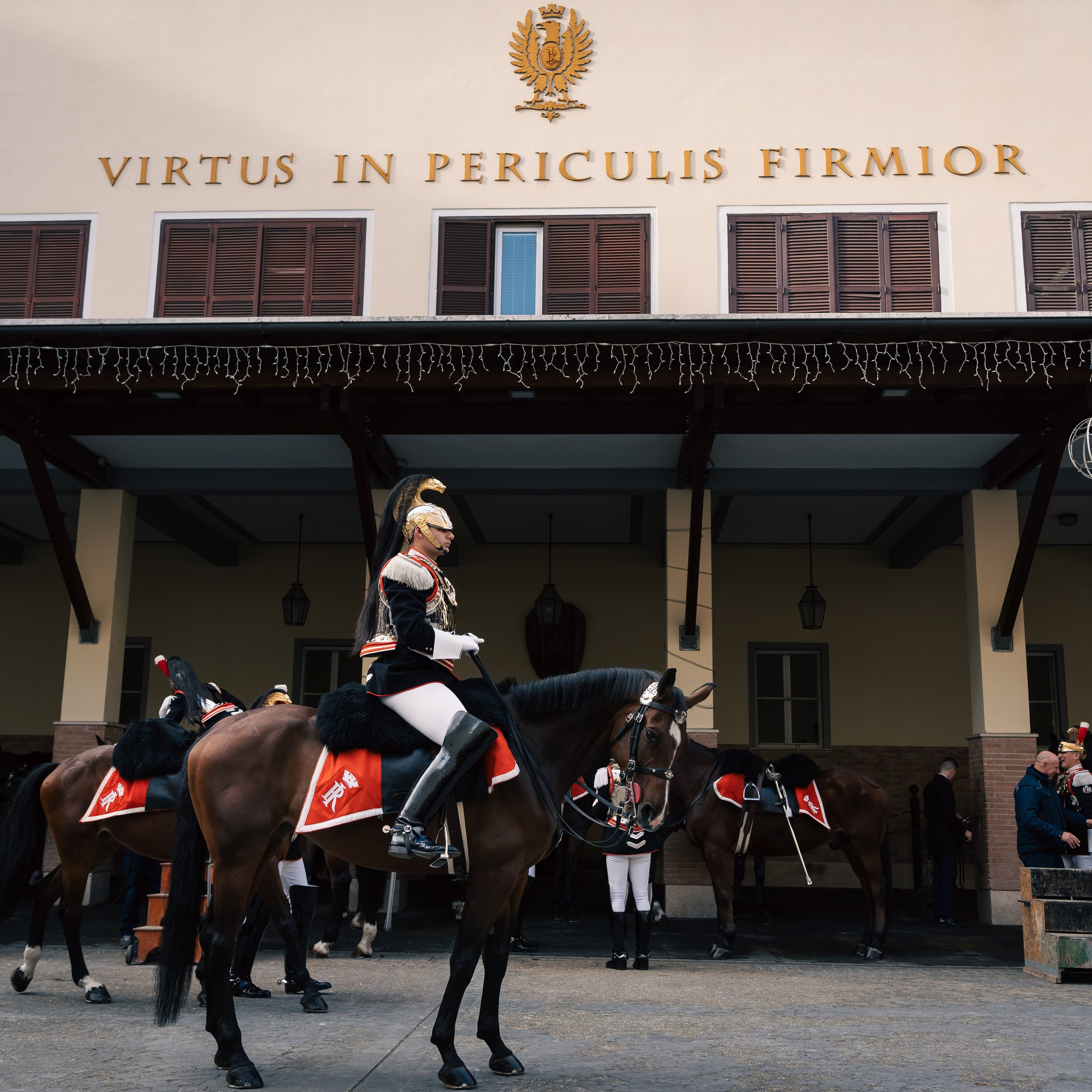 Cambio della Guardia Reggimento Corazzieri. Fotografo romano!