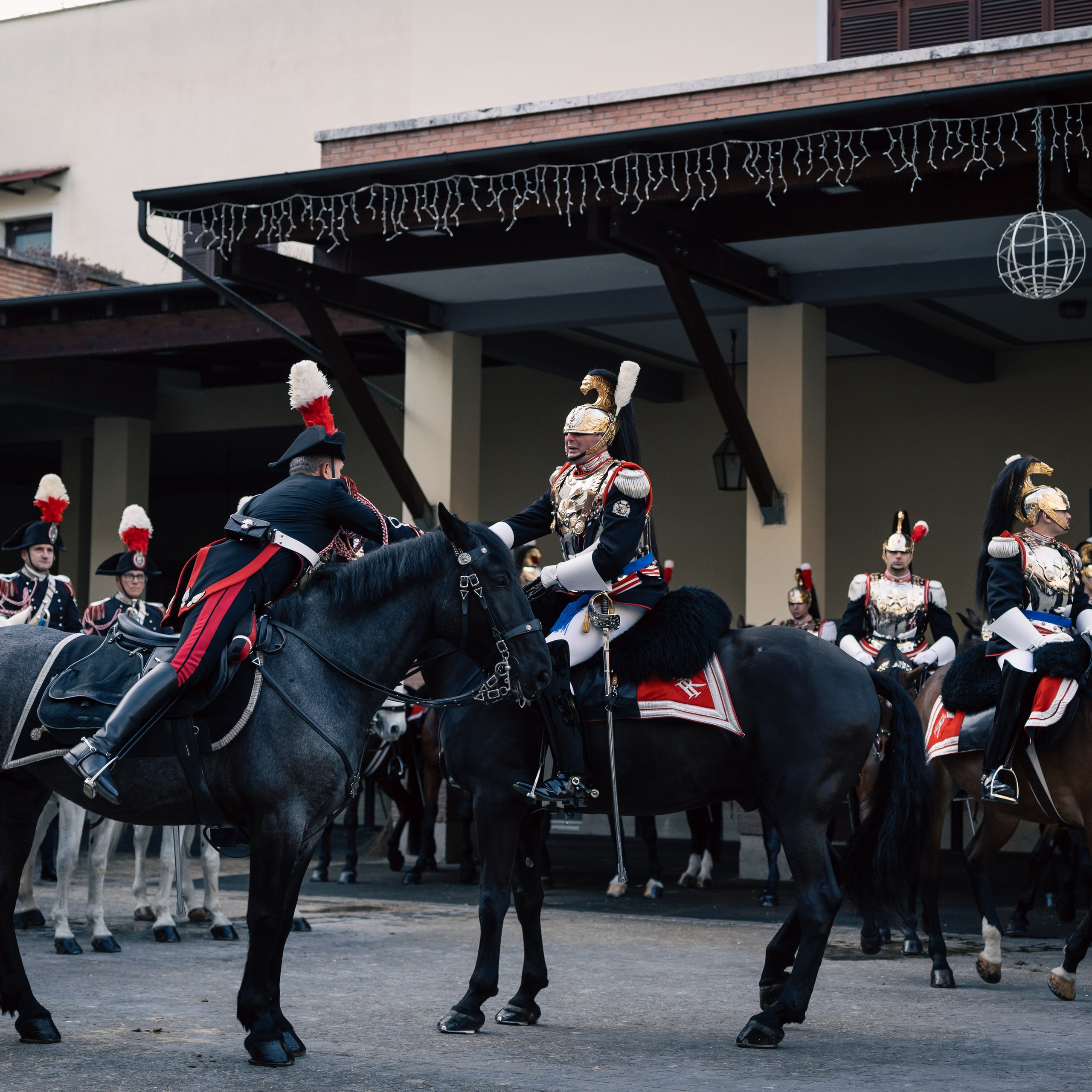 Cambio della Guardia Reggimento Corazzieri. Fotografo romano!