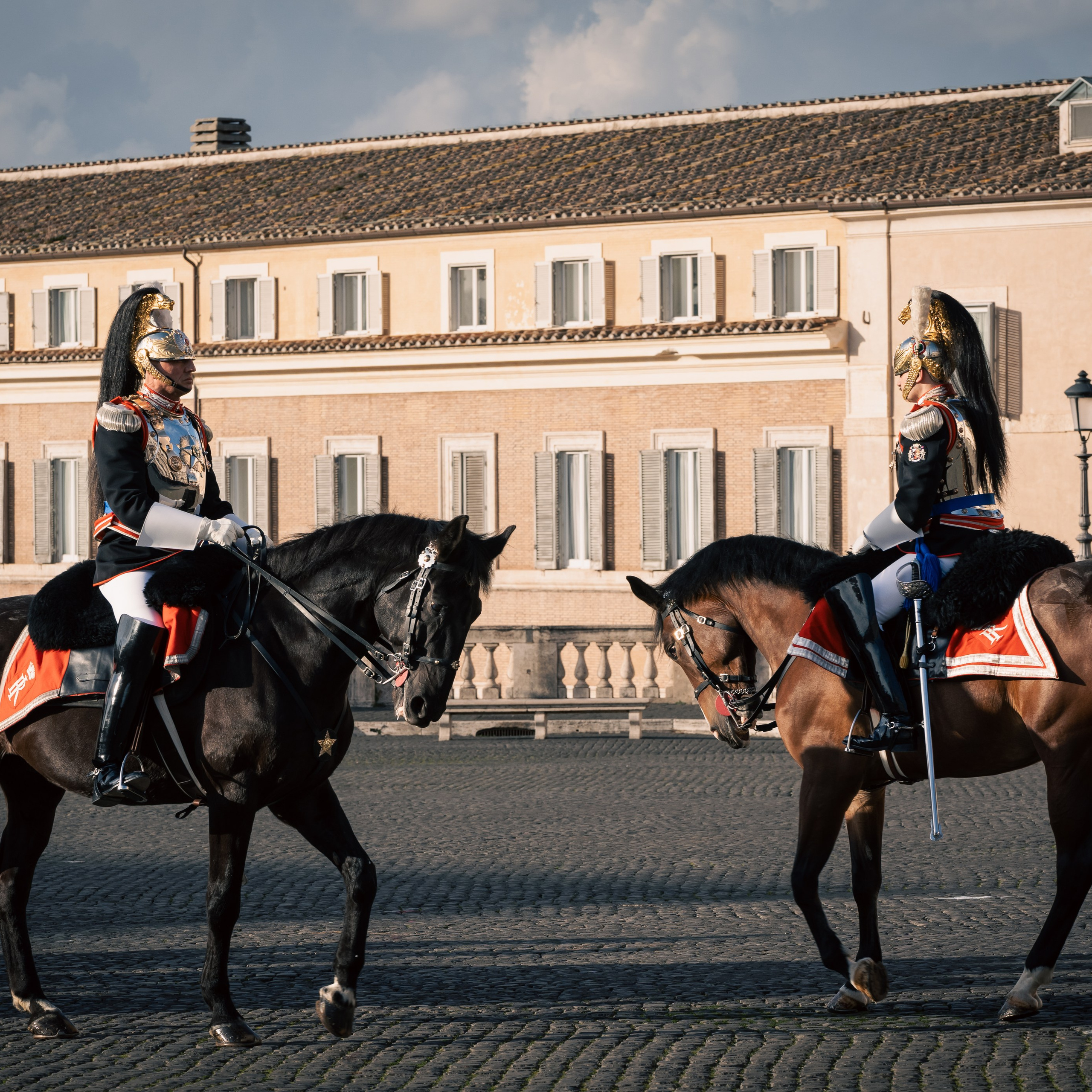 Cambio della Guardia Reggimento Corazzieri. Fotografo romano!