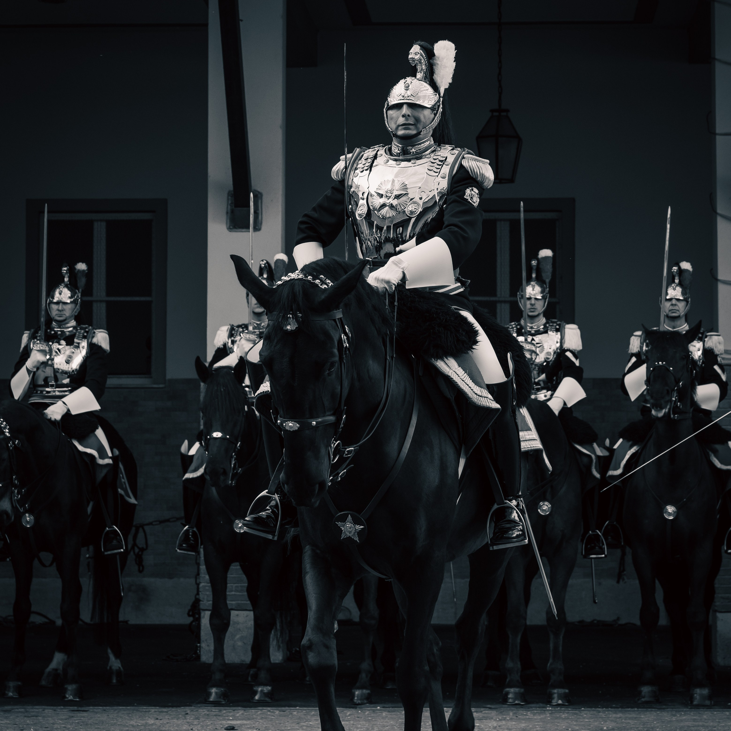 Cambio della Guardia Reggimento Corazzieri. Fotografo romano!