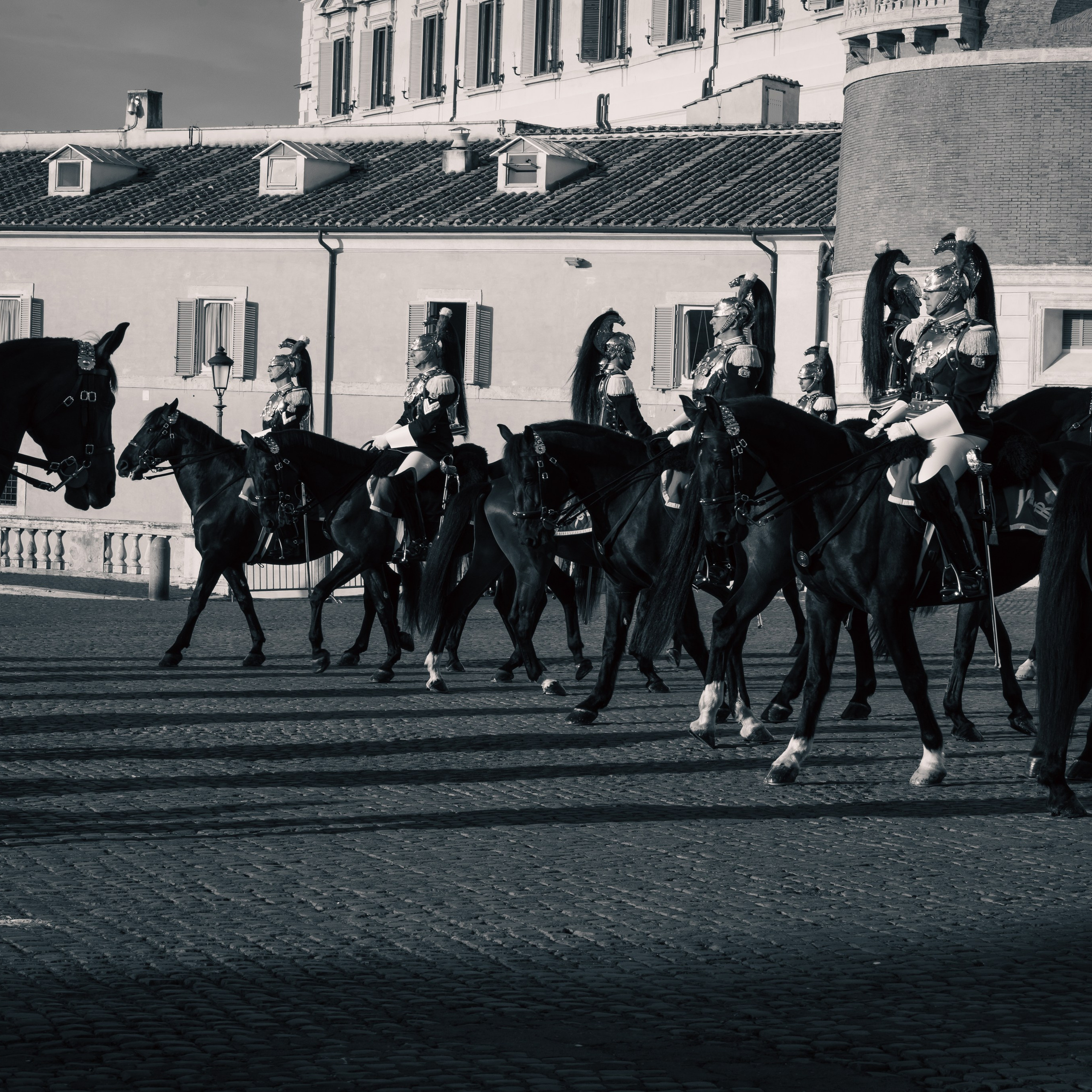 Cambio della Guardia Reggimento Corazzieri. Fotografo romano!