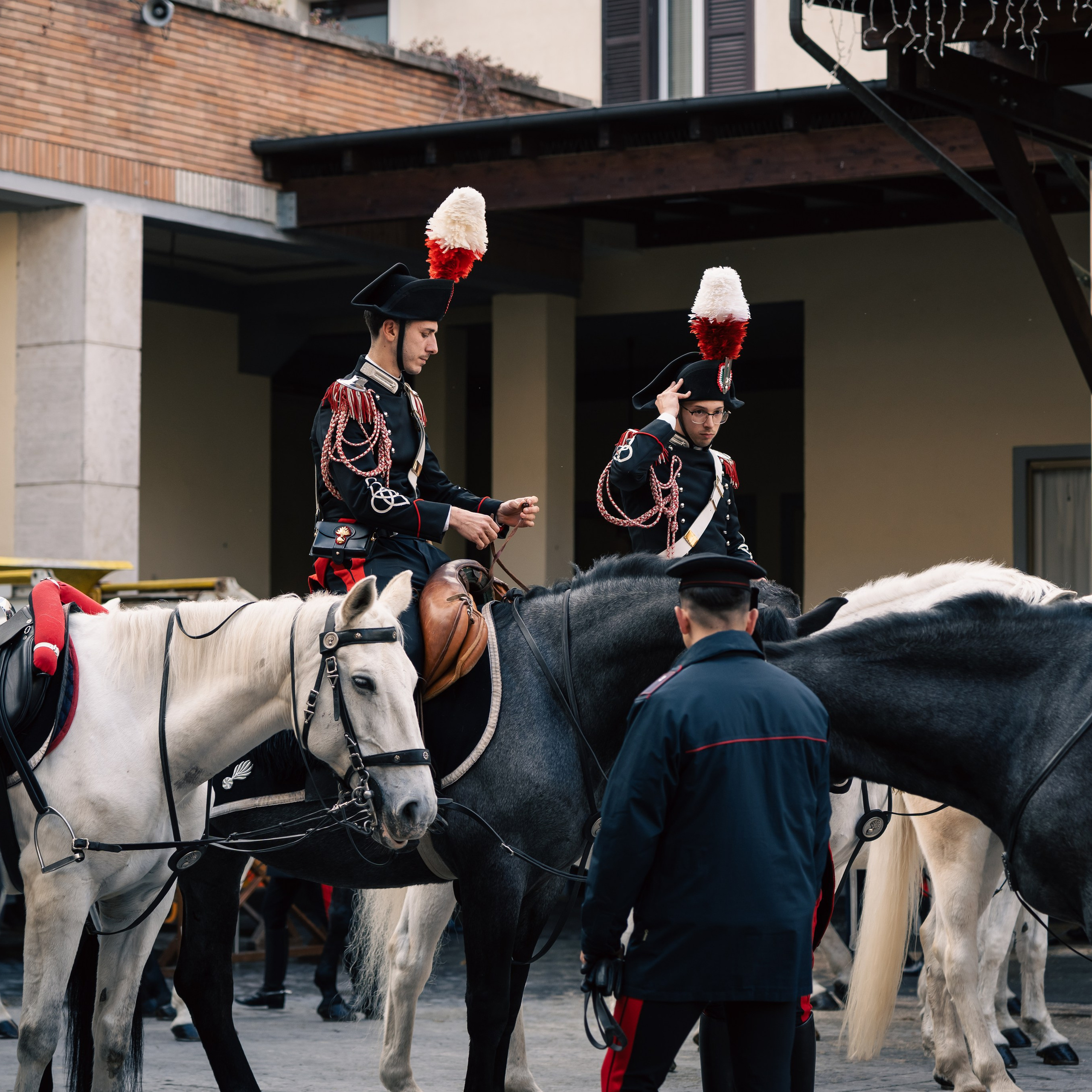 Cambio della Guardia Reggimento Corazzieri. Fotografo romano!