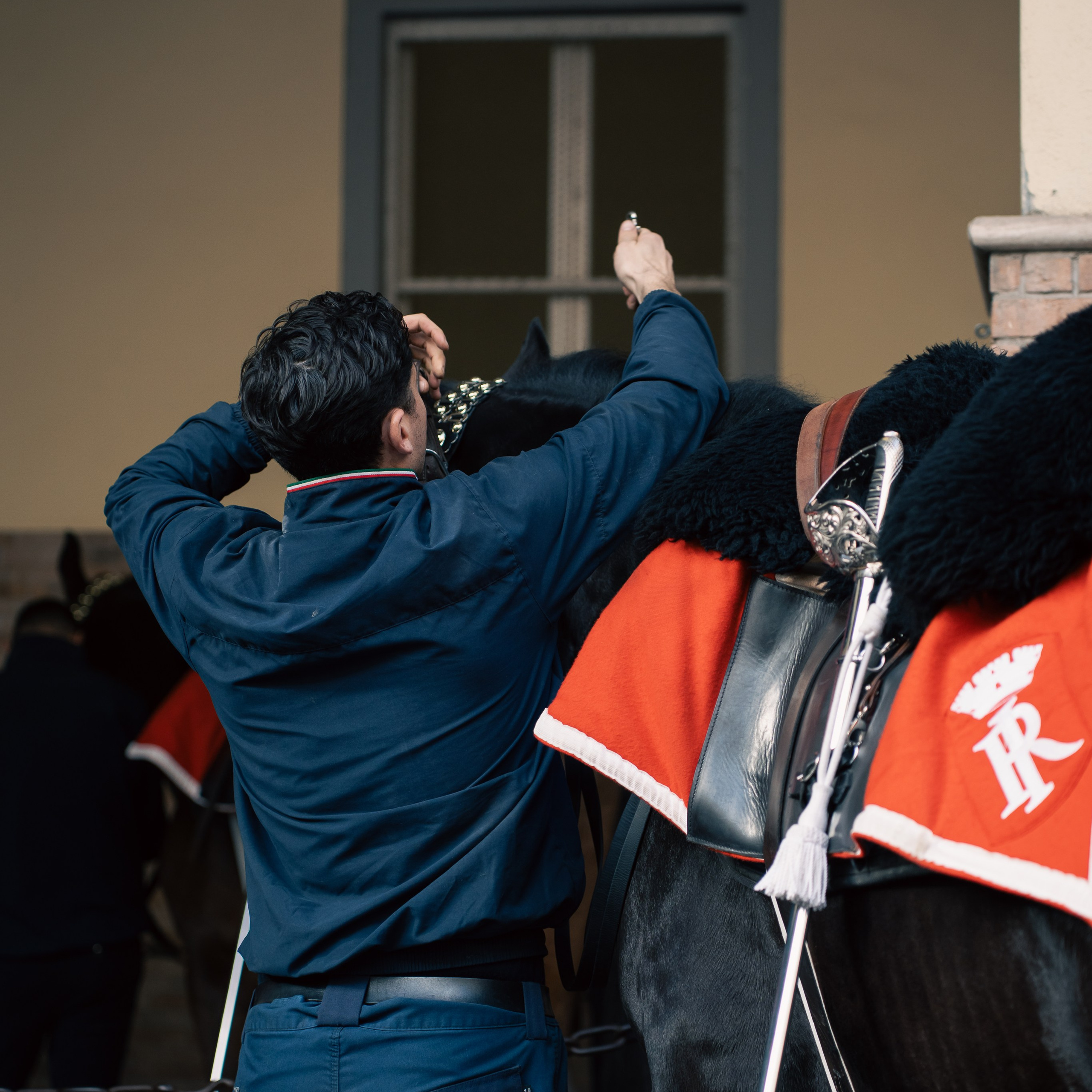 Cambio della Guardia Reggimento Corazzieri. Fotografo romano!