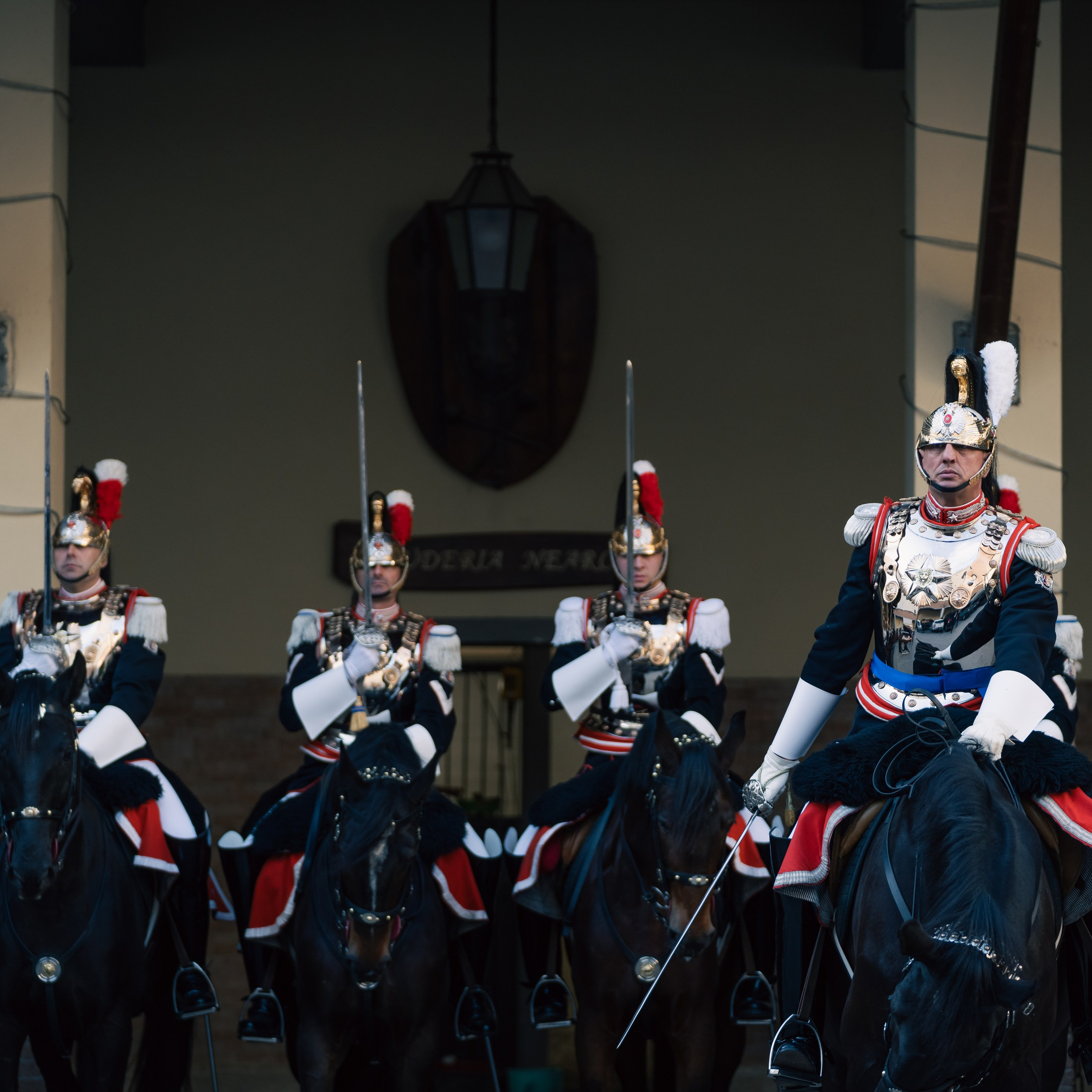 Cambio della Guardia Reggimento Corazzieri. Fotografo romano!