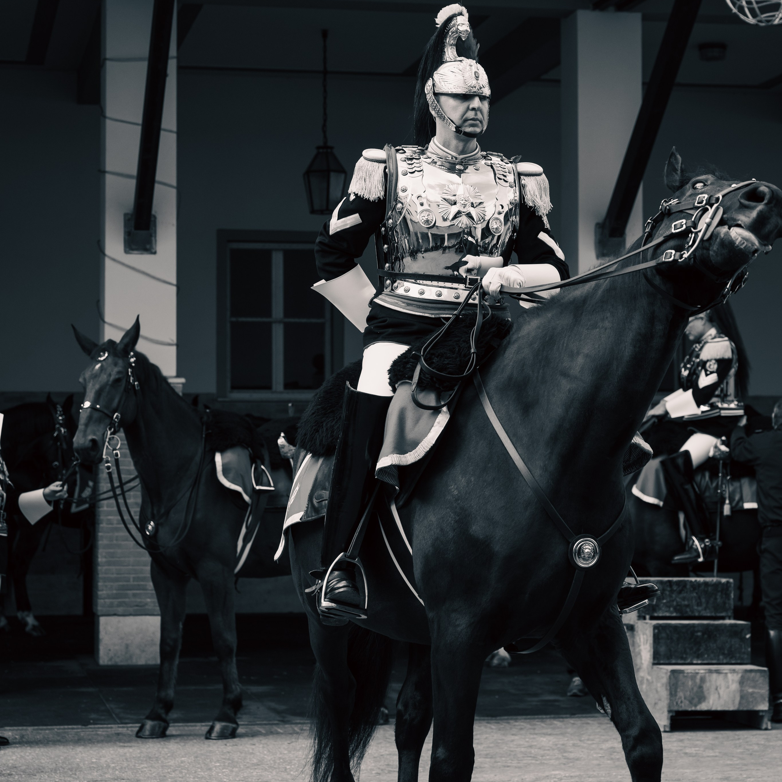 Cambio della Guardia Reggimento Corazzieri. Fotografo romano!