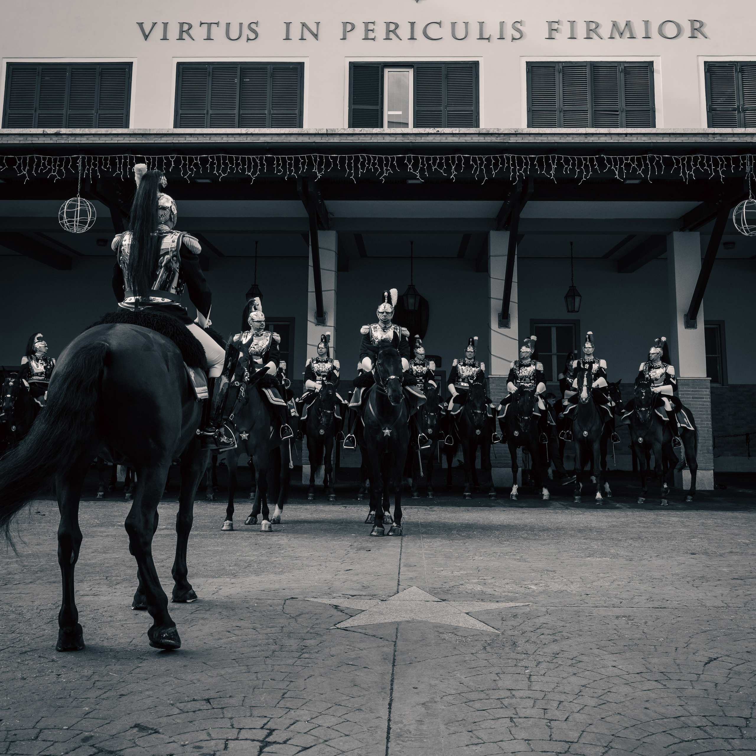 Cambio della Guardia Reggimento Corazzieri. Fotografo romano!