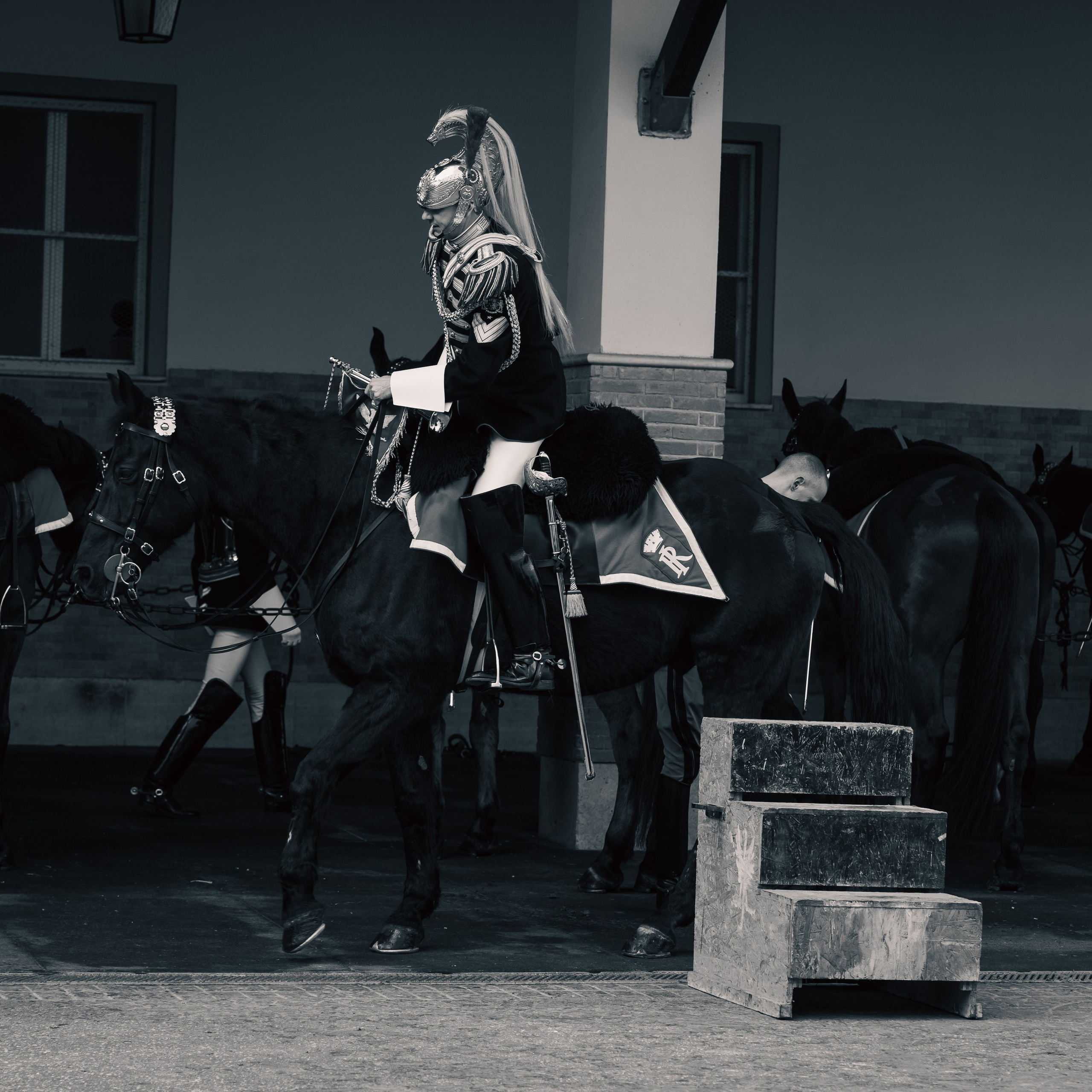 Cambio della Guardia Reggimento Corazzieri. Fotografo romano!