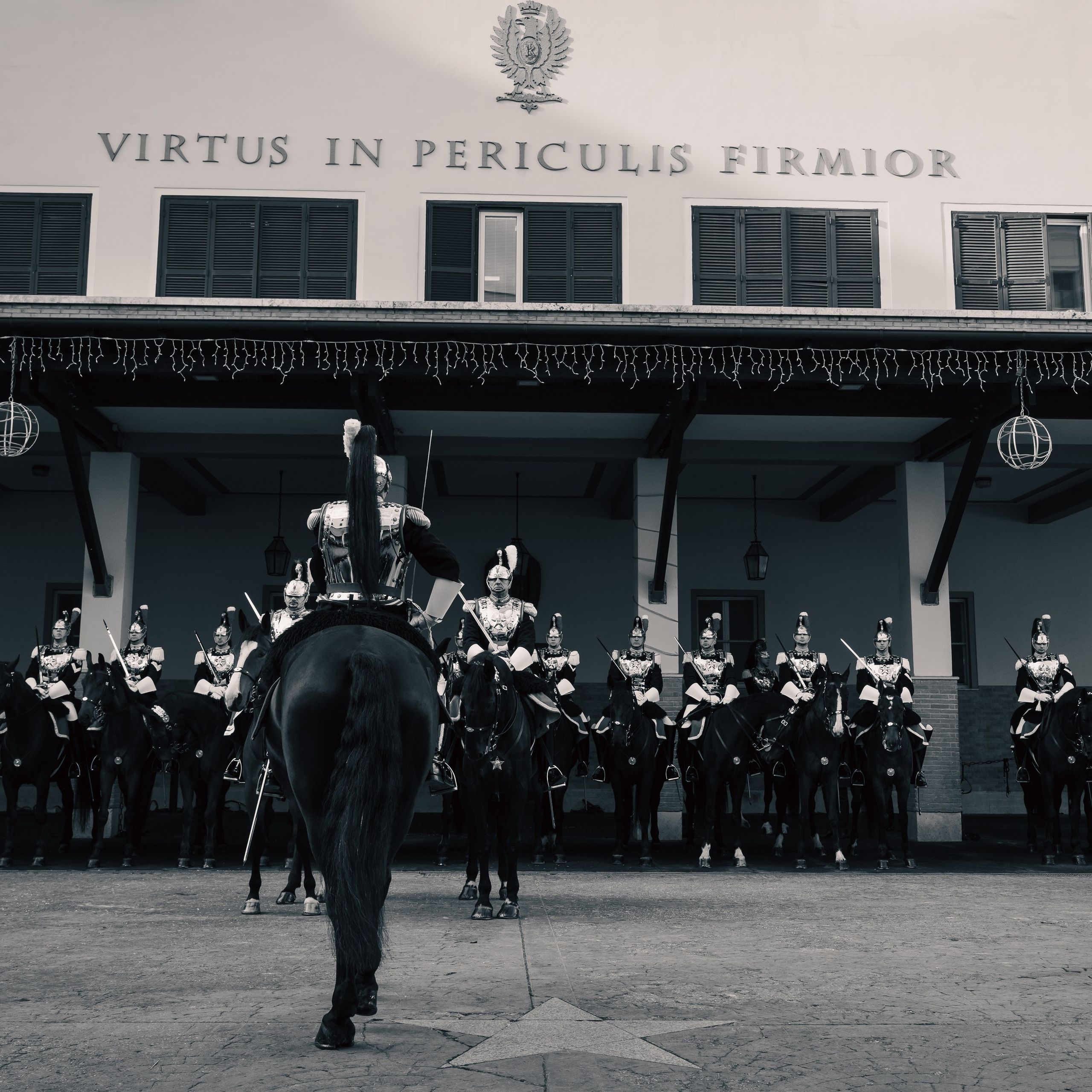 Cambio della Guardia Reggimento Corazzieri. Fotografo romano!