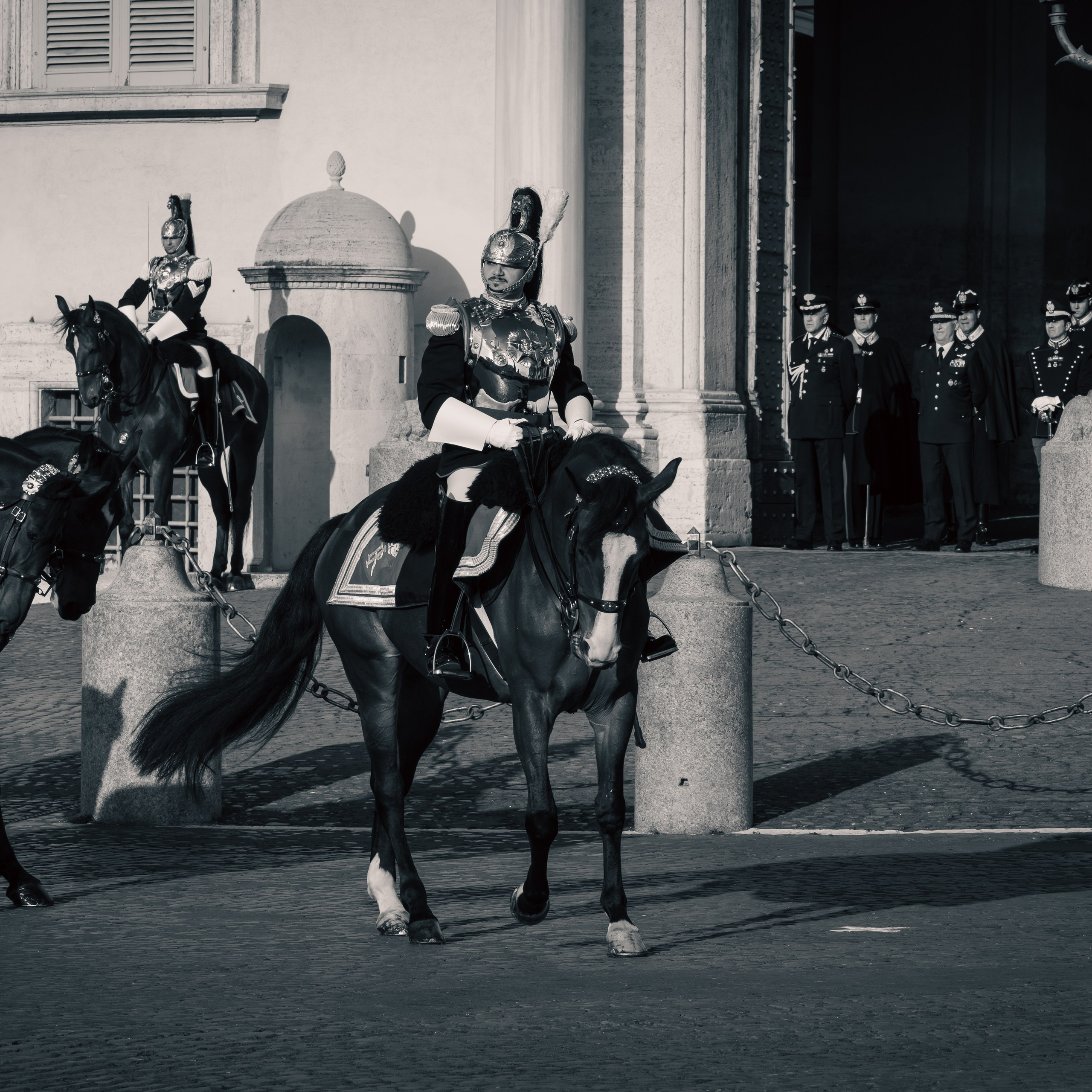 Cambio della Guardia Reggimento Corazzieri. Fotografo romano!