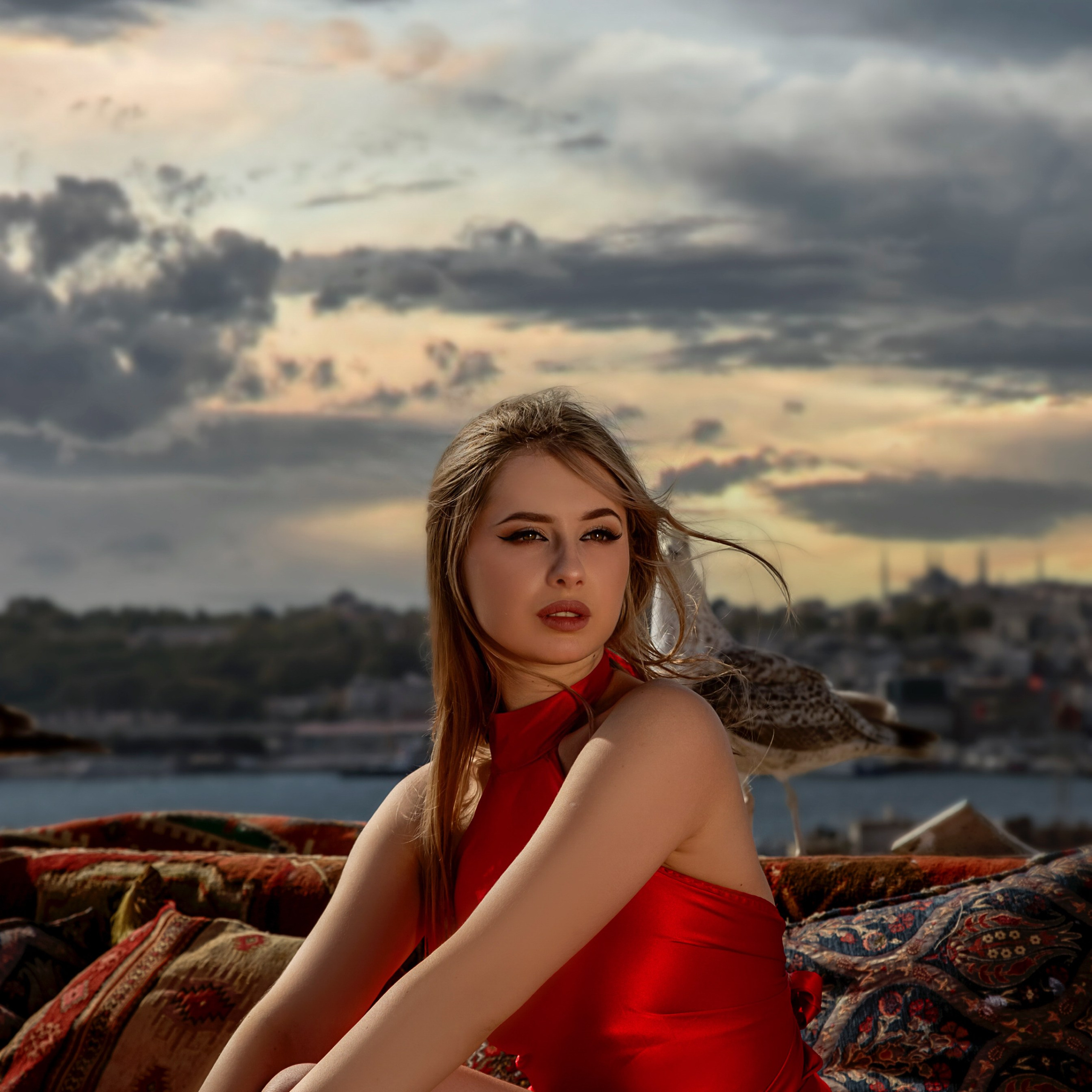 Фотограф в Стамбуле