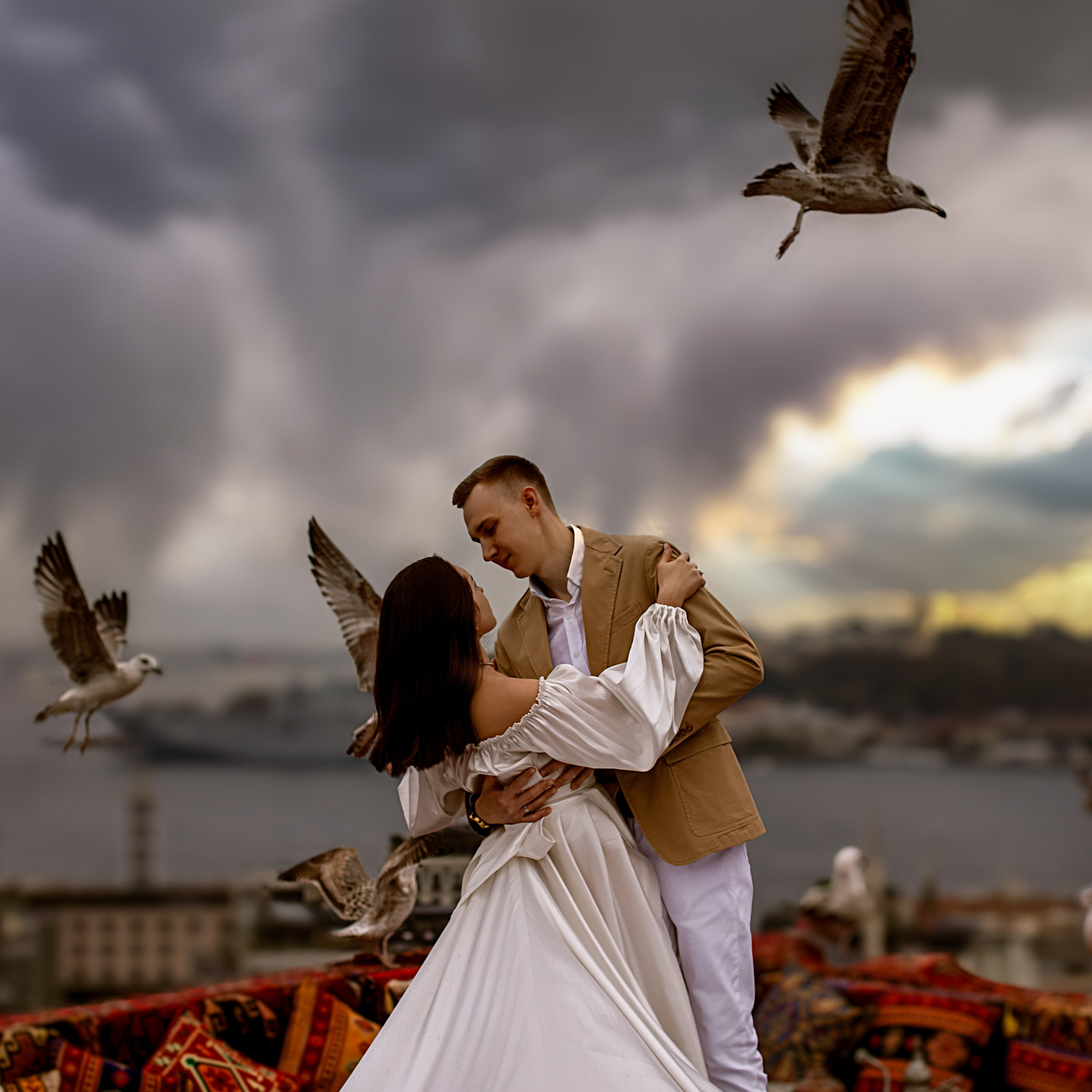 Фотограф в Стамбуле