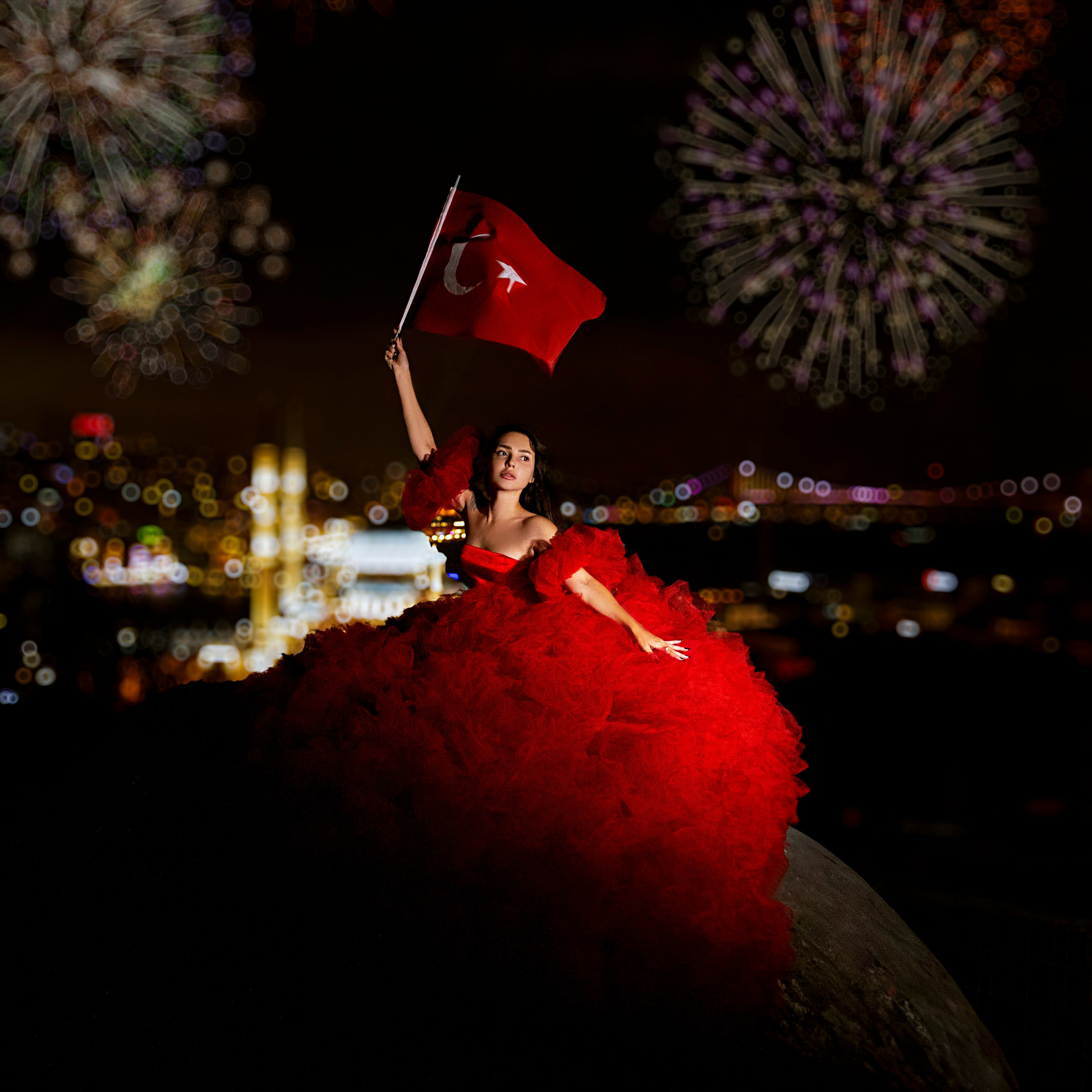 Фотограф в Стамбуле