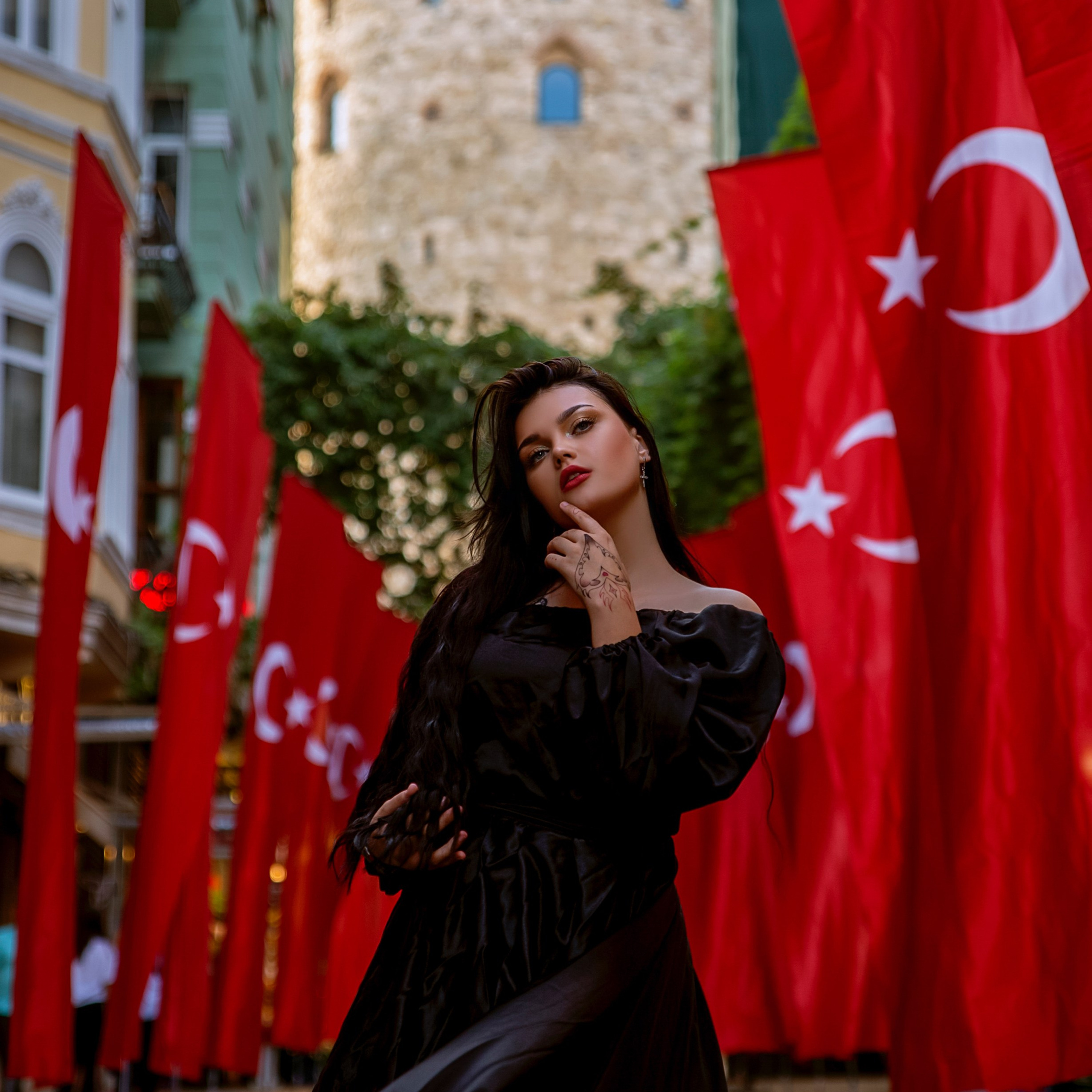 Фотограф в Стамбуле