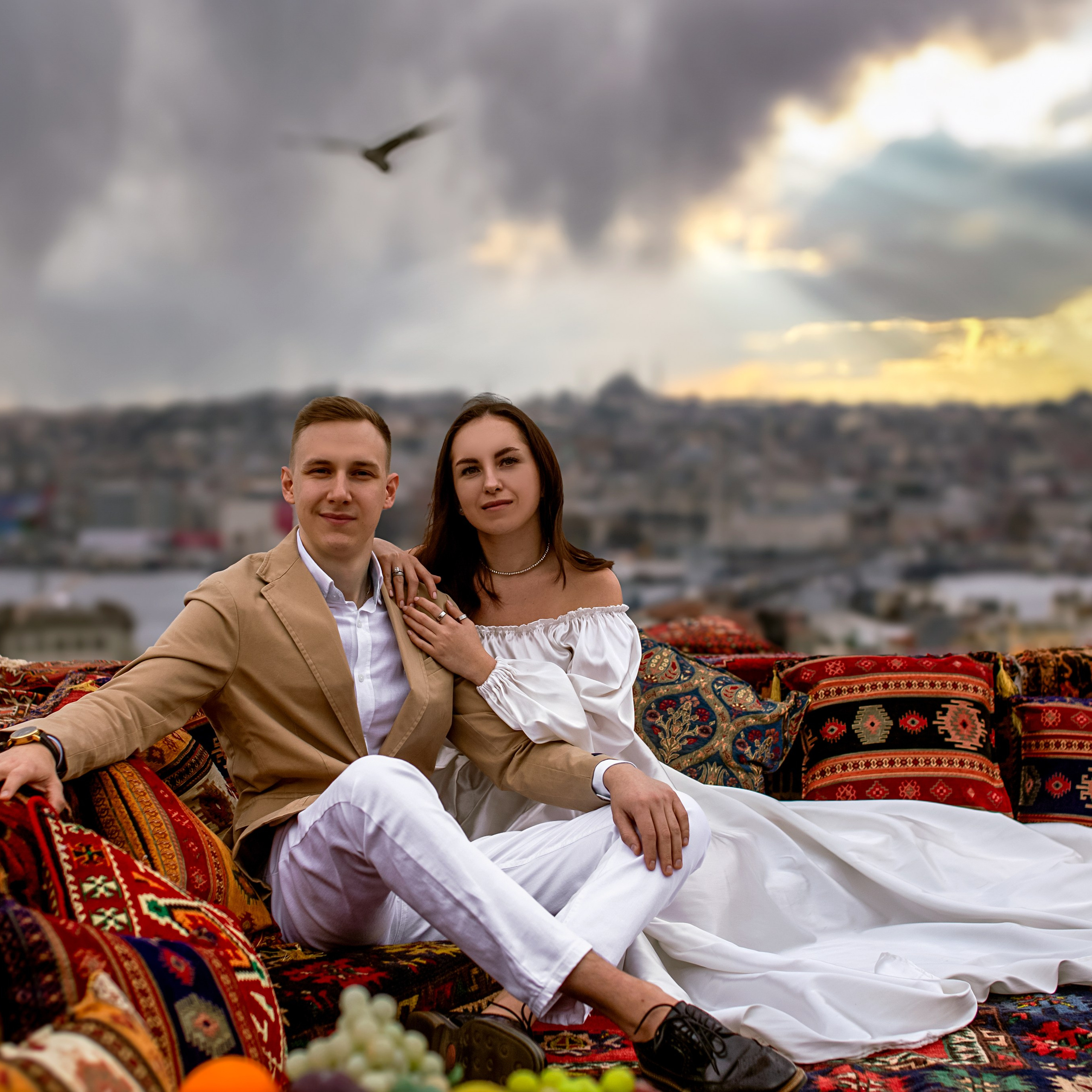 Фотограф в Стамбуле