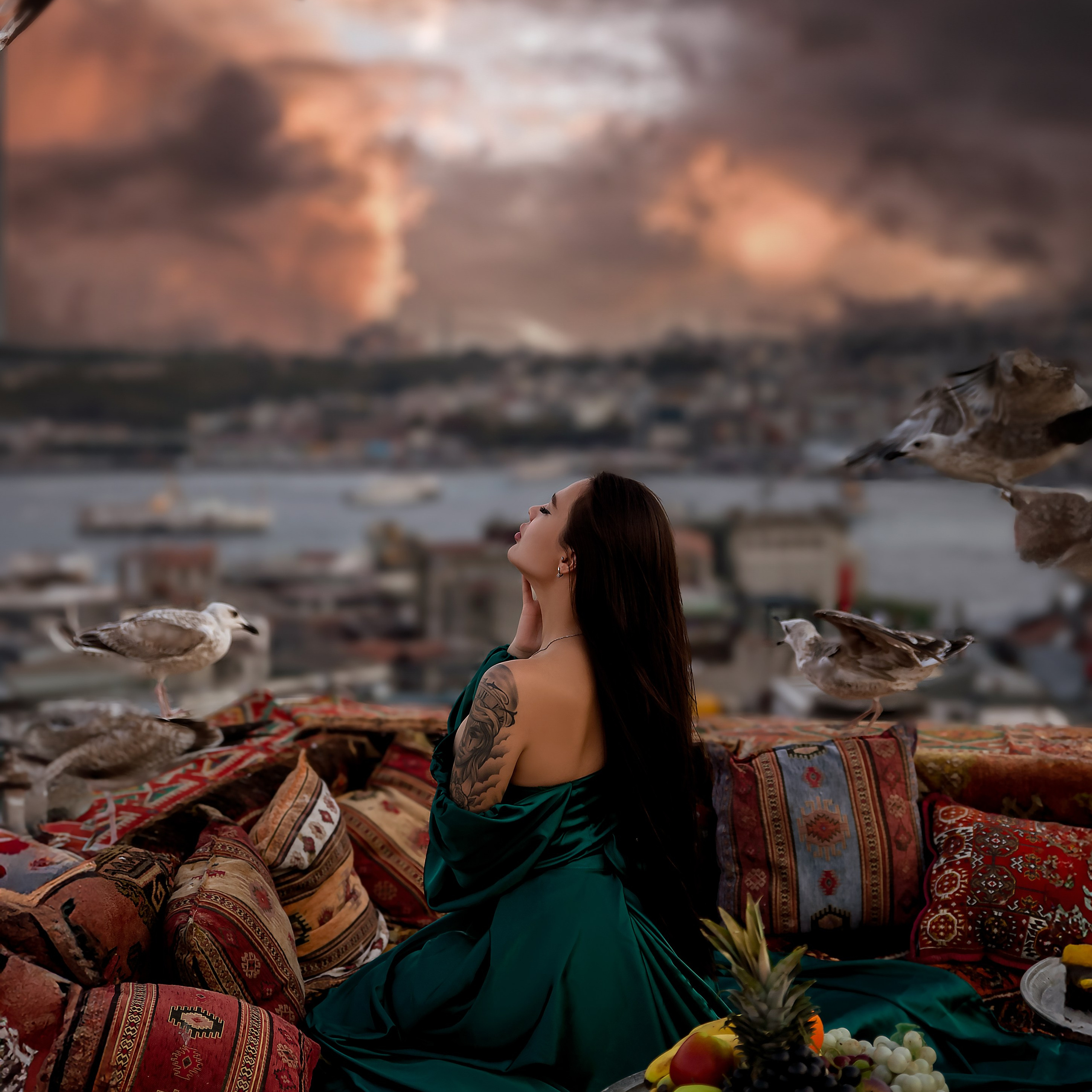 Фотограф в Стамбуле