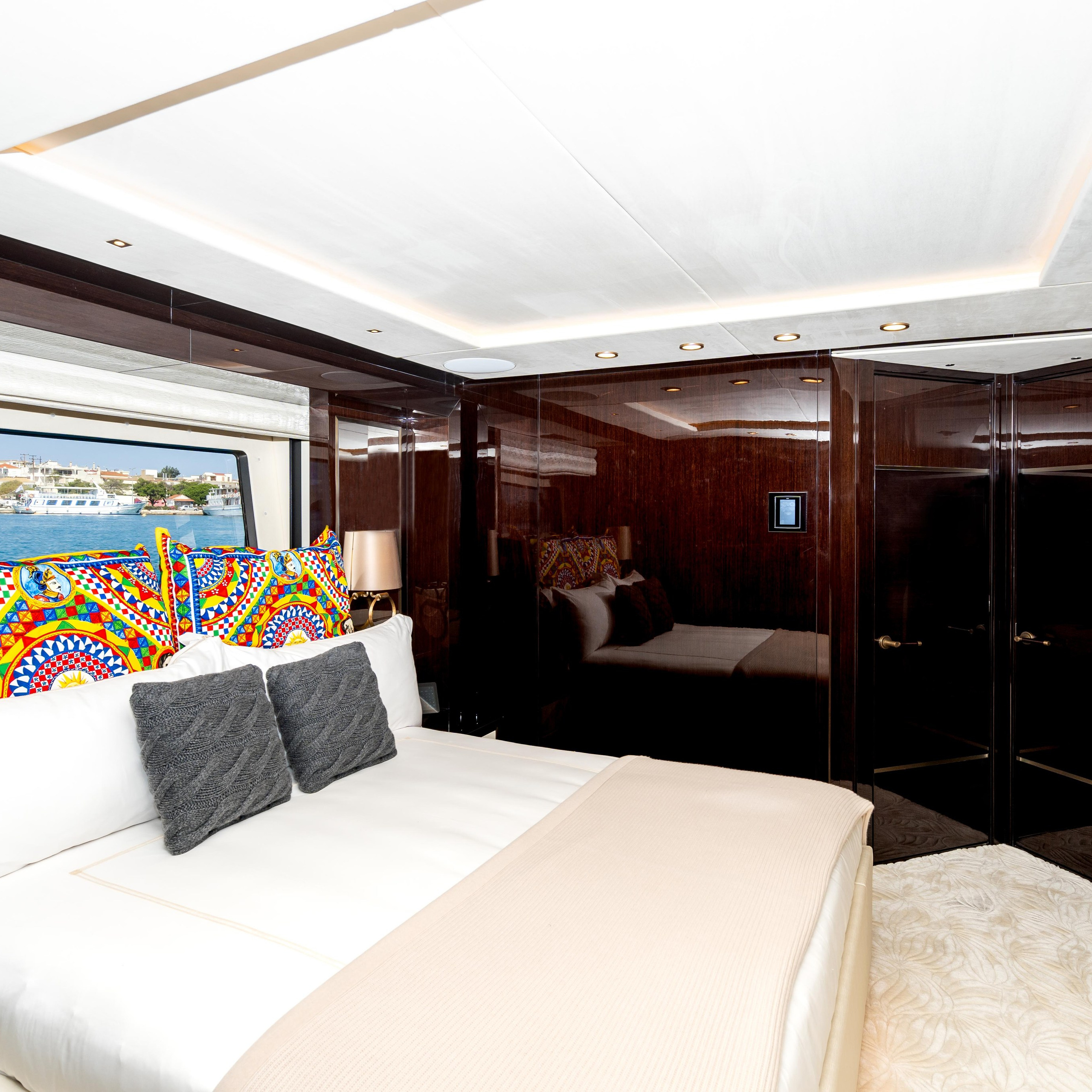 Luxury yacht drone and lifestyle photography capturing elegant details and sea experience.