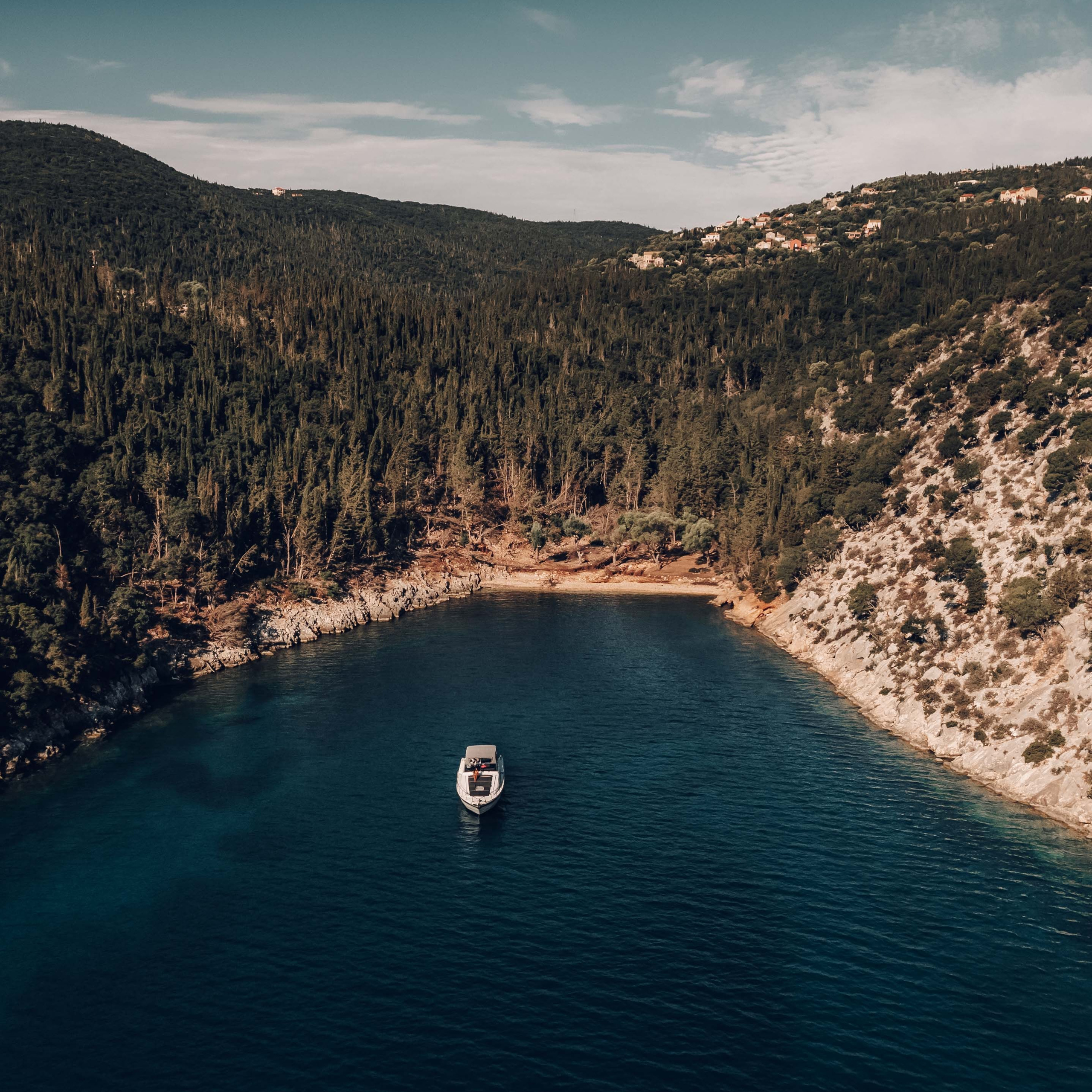 Luxury yacht drone and lifestyle photography capturing elegant details and sea experience.