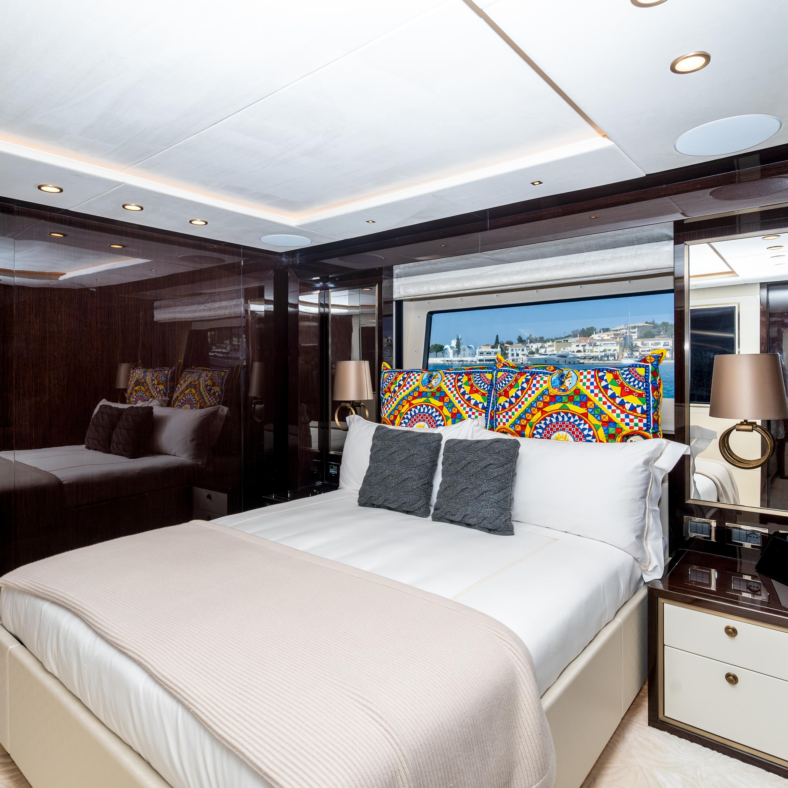 Luxury yacht drone and lifestyle photography capturing elegant details and sea experience.