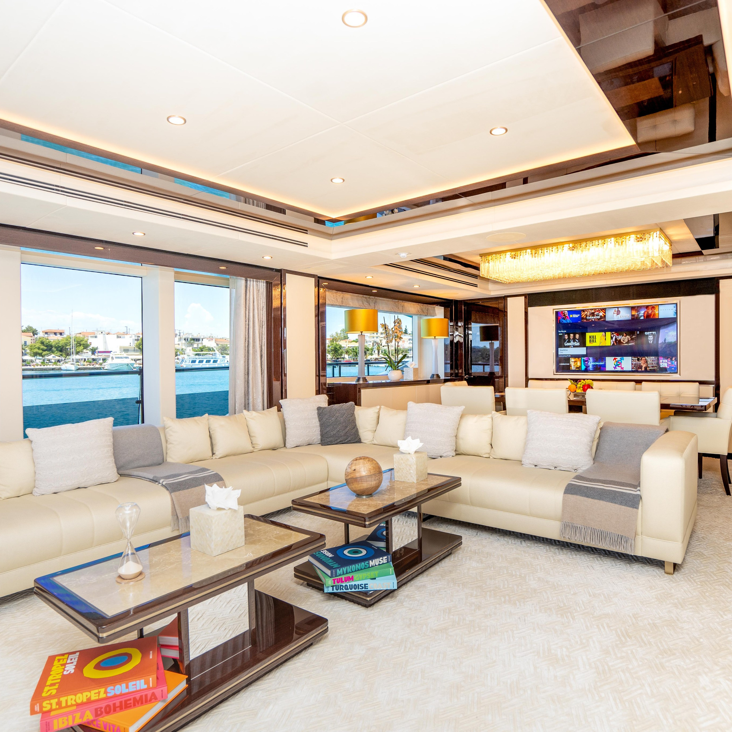 Luxury yacht drone and lifestyle photography capturing elegant details and sea experience.