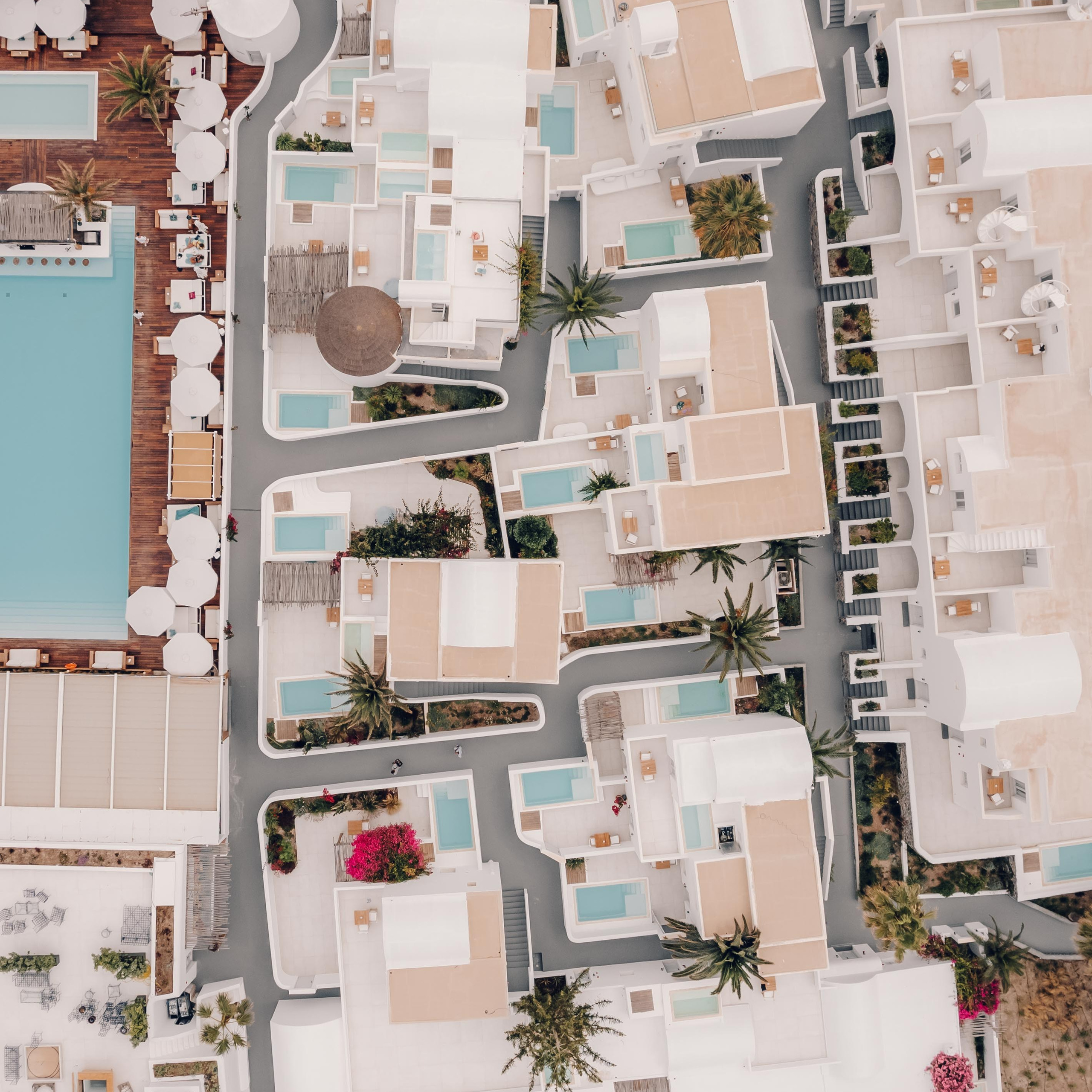 Professional hospitality photography capturing aerial drone views, architectural details and lifestyle moments at luxury hotels and resorts.