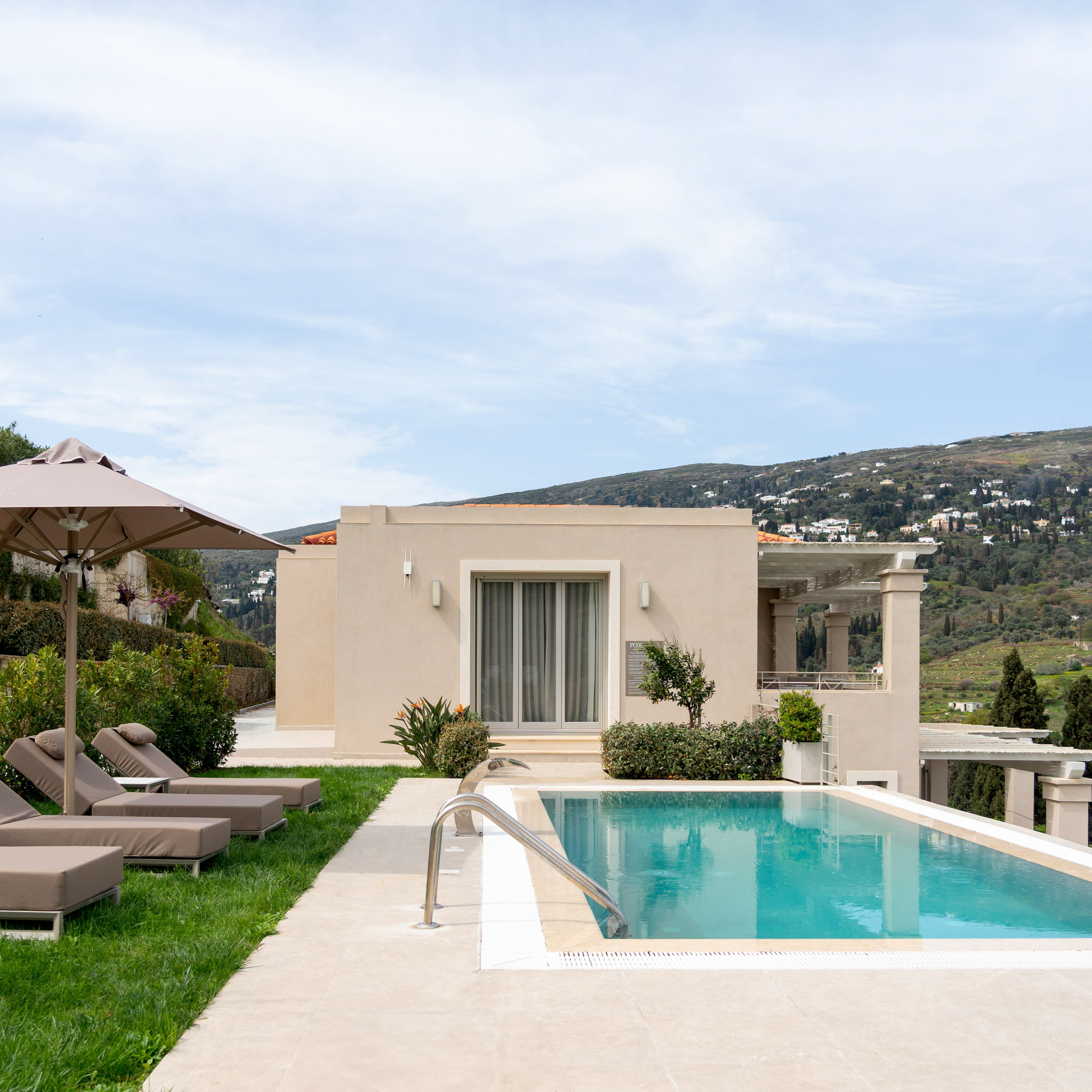 Real estate photography showcasing a luxury property with cinematic drone and architectural lighting.