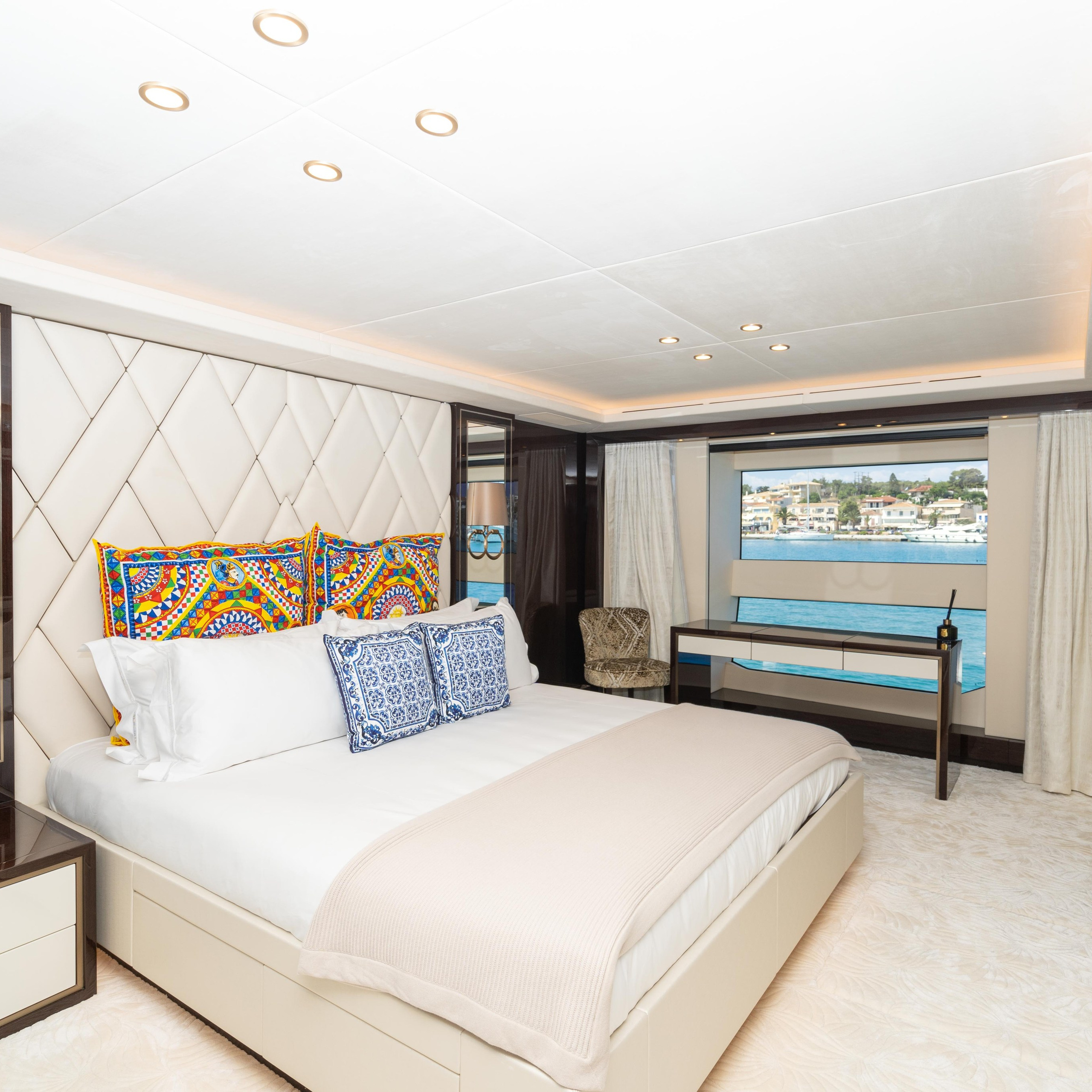 Luxury yacht drone and lifestyle photography capturing elegant details and sea experience.