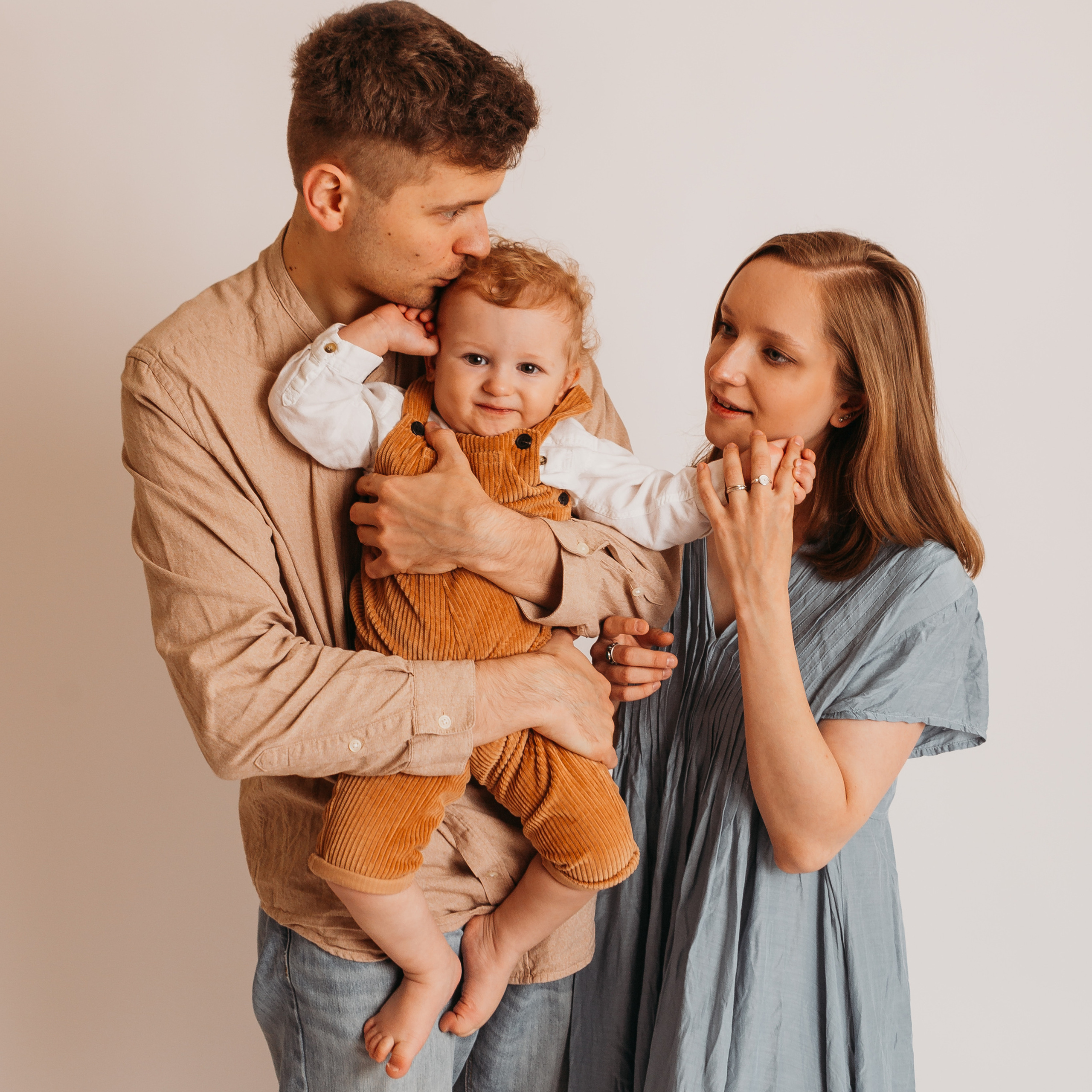 Sesion familiar minimalista