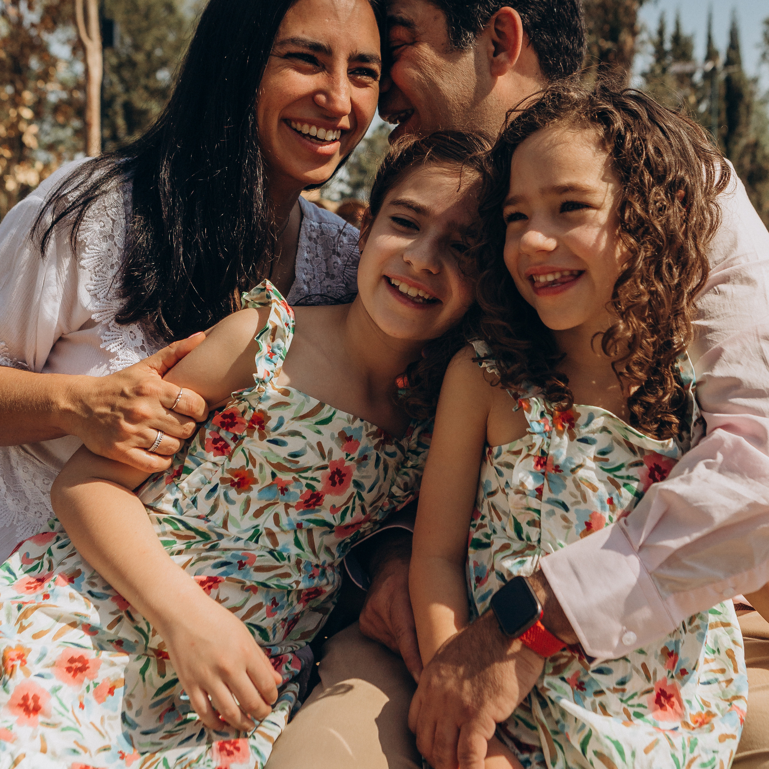 Familia de Nuri y Fran