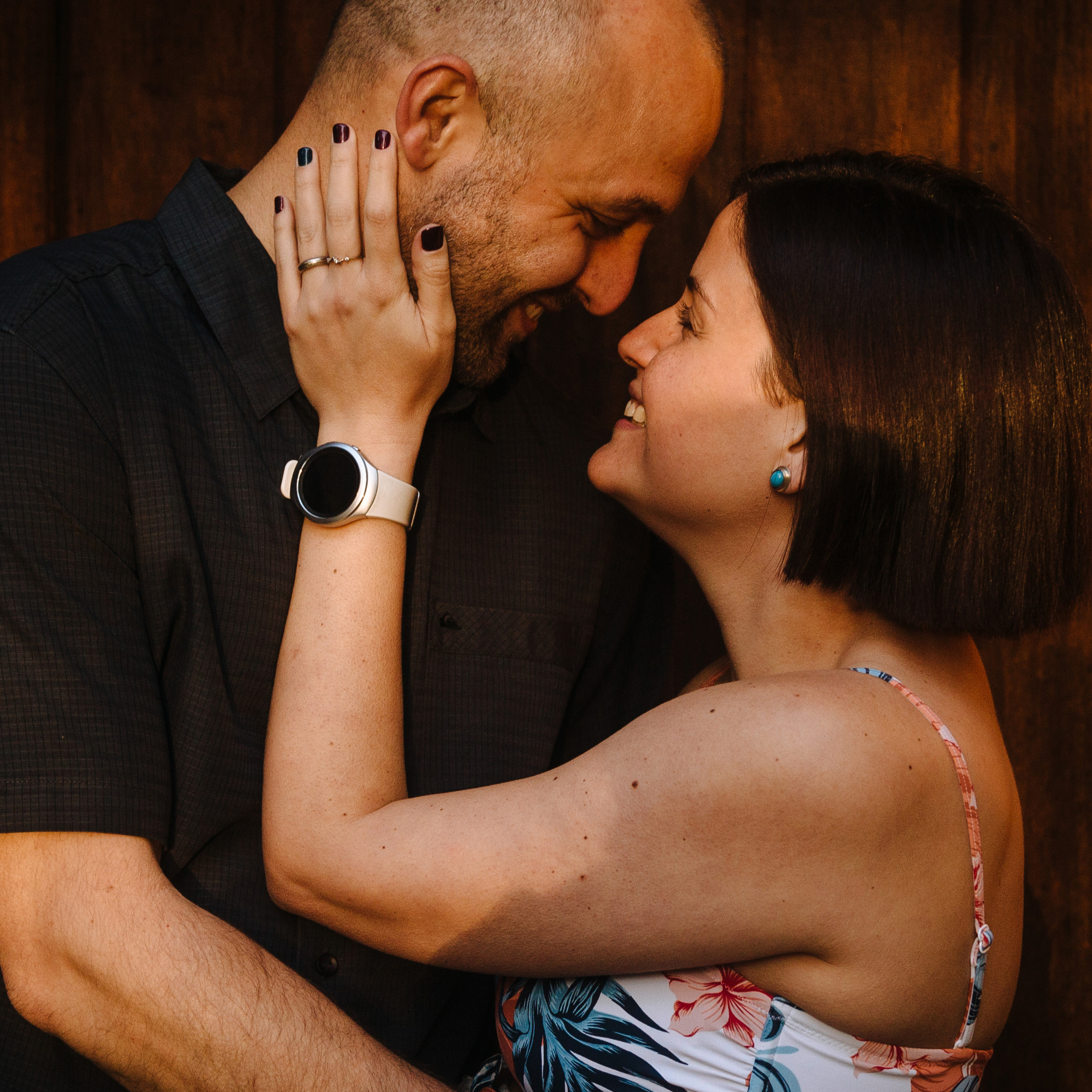 Sesión de embarazo de Silvia y Gian