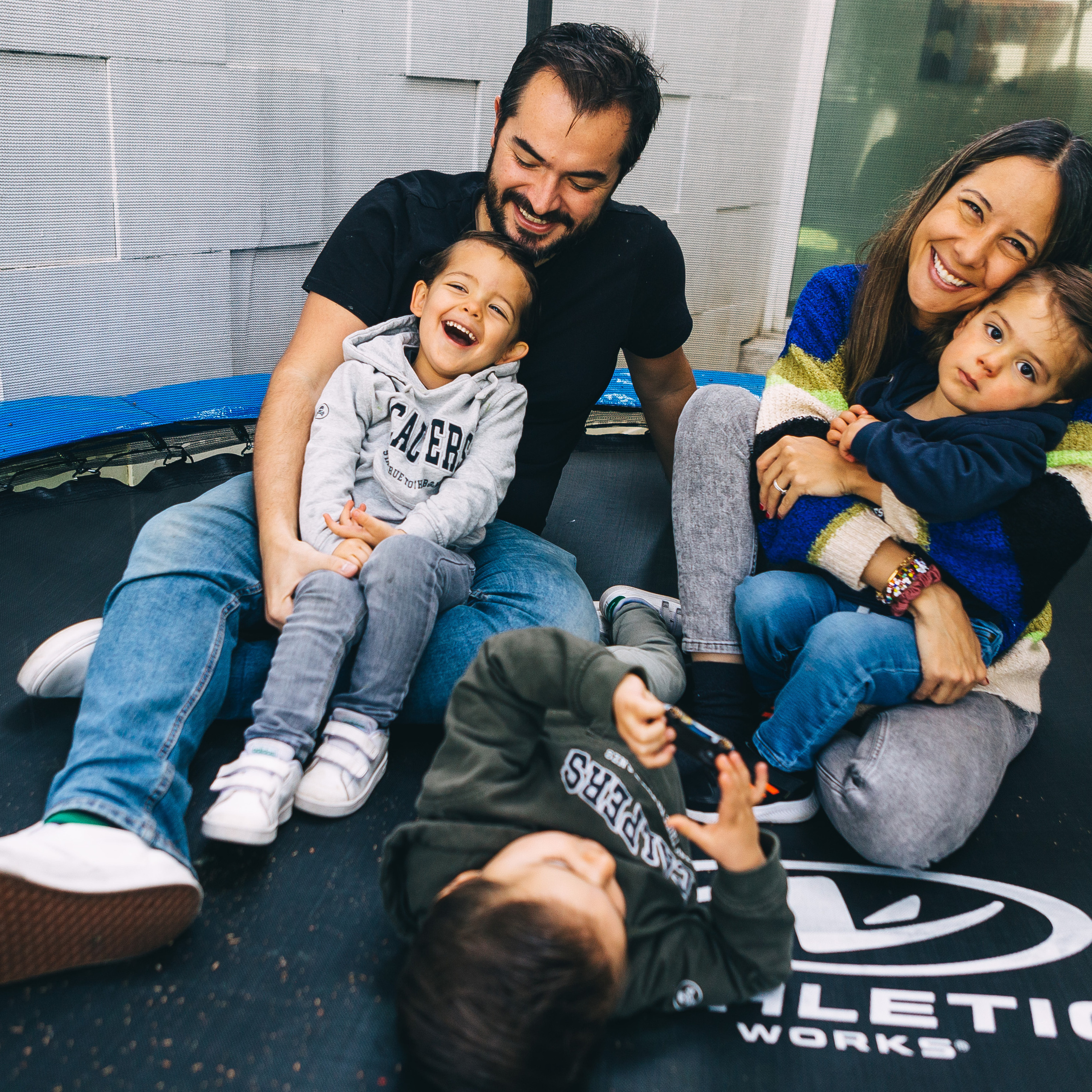 Familia de Andrea y Marcelo