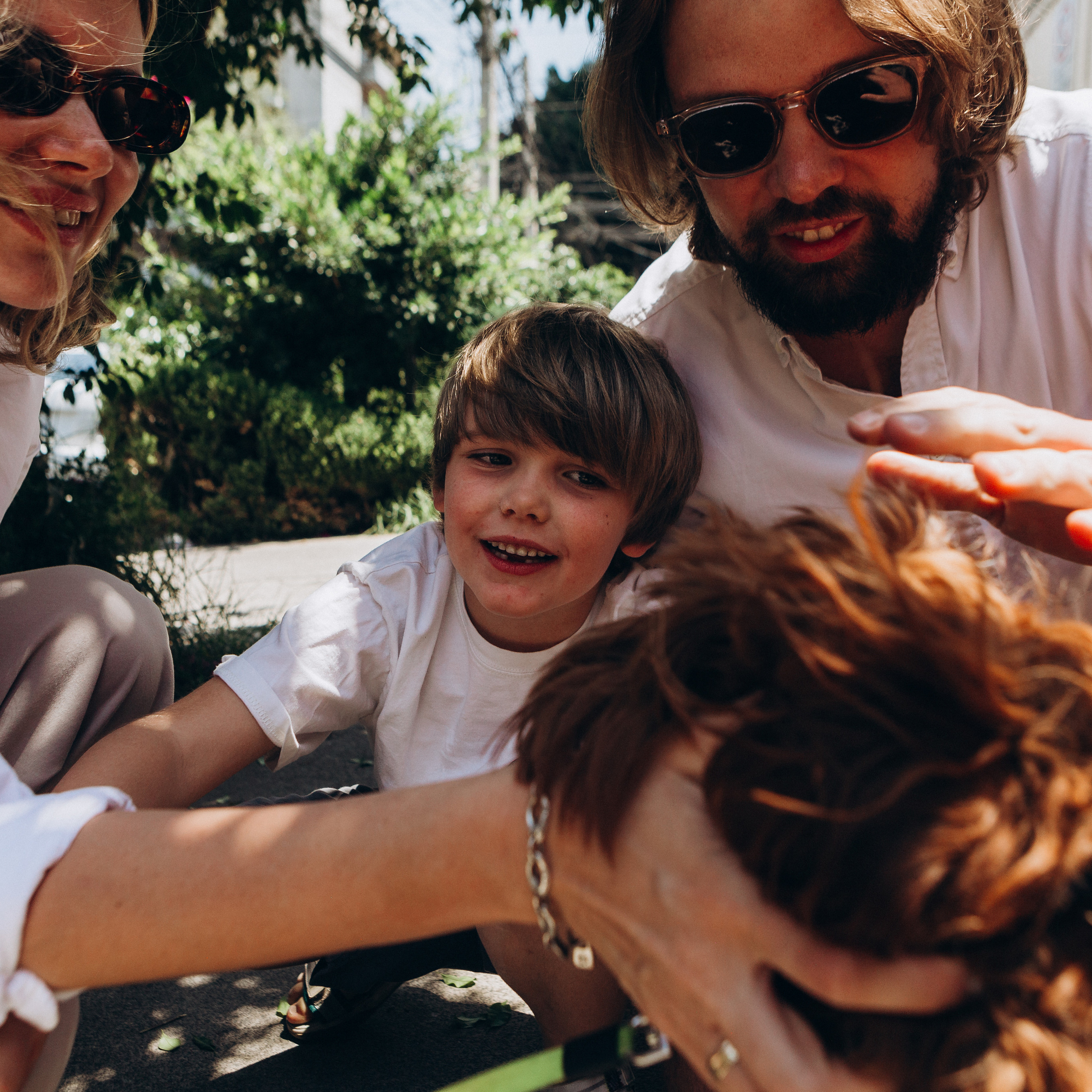 Marina, Ilya, Fedor y Bubble