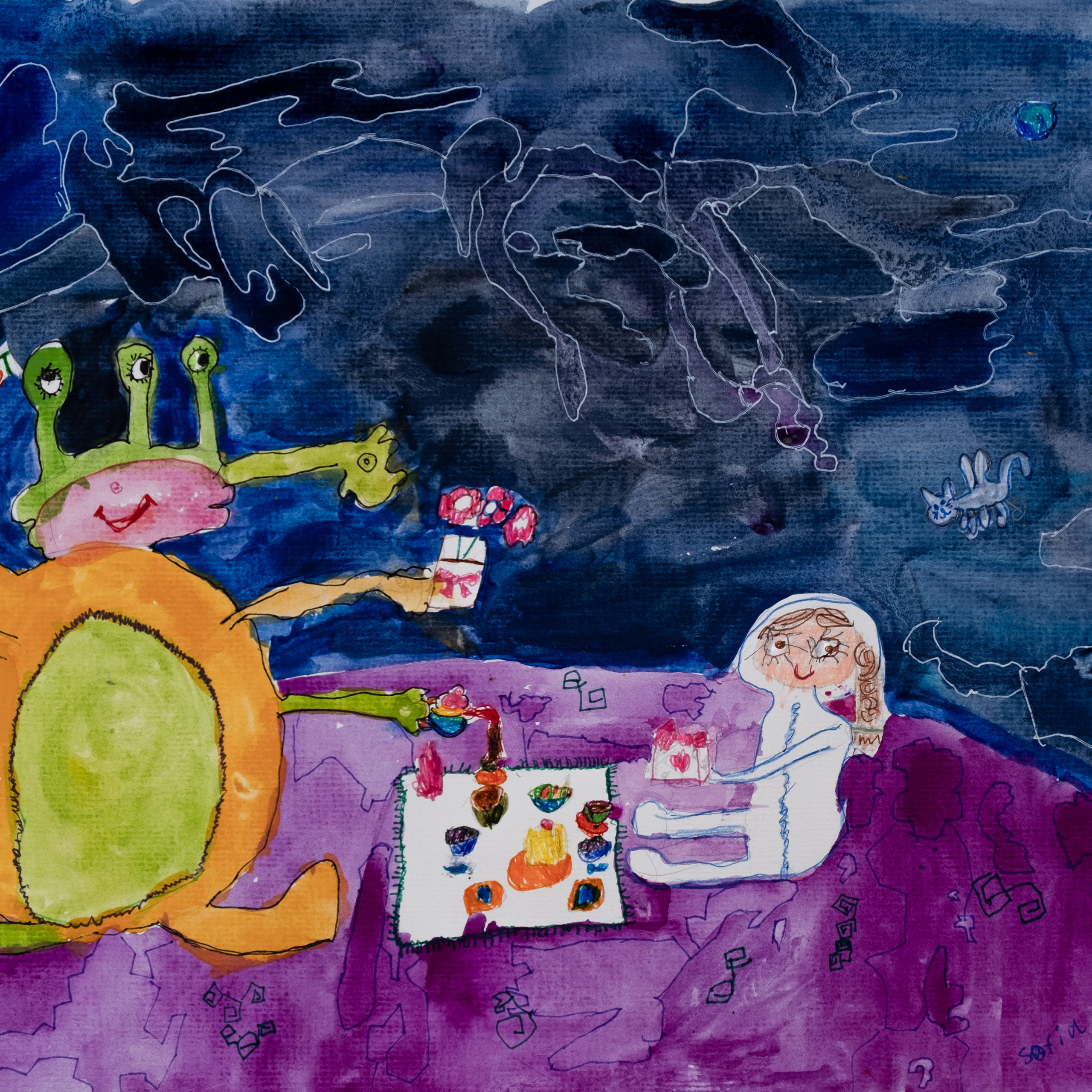 Artworks by my talented pupils