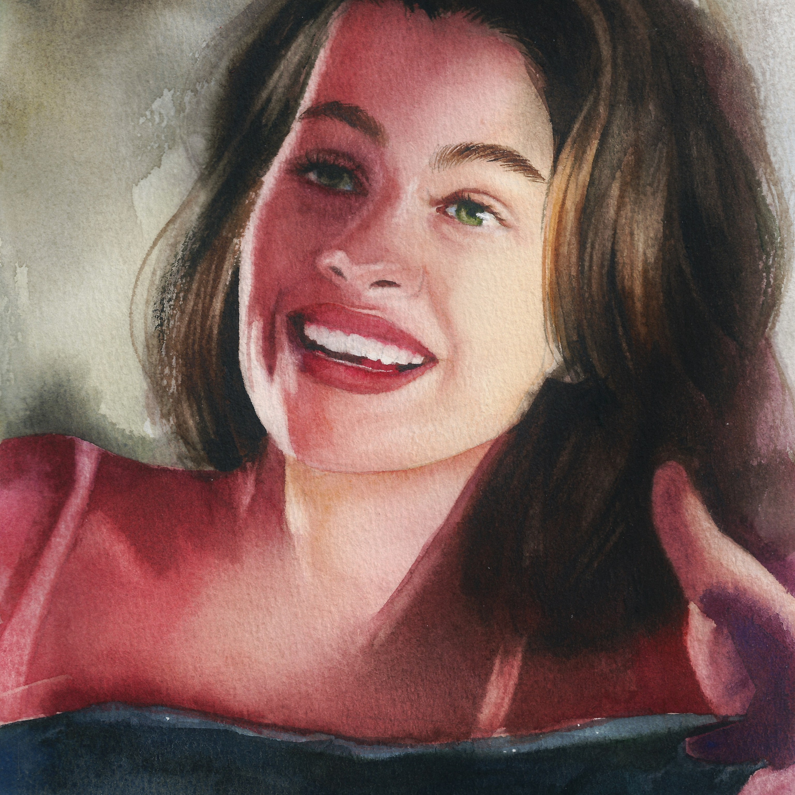 Акварель. Художник преподаватель Полина Черноярова