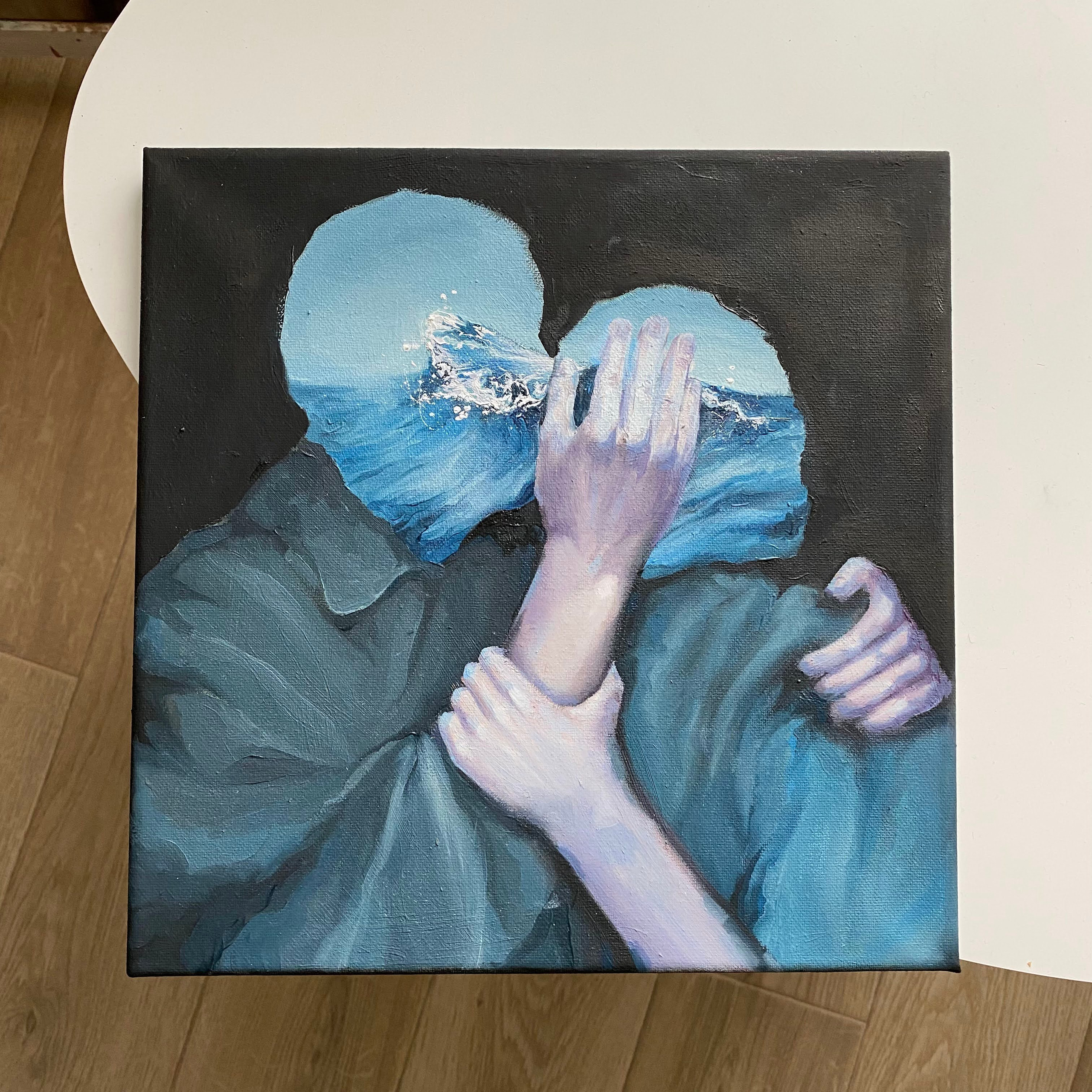 Масло. Художник преподаватель Полина Черноярова