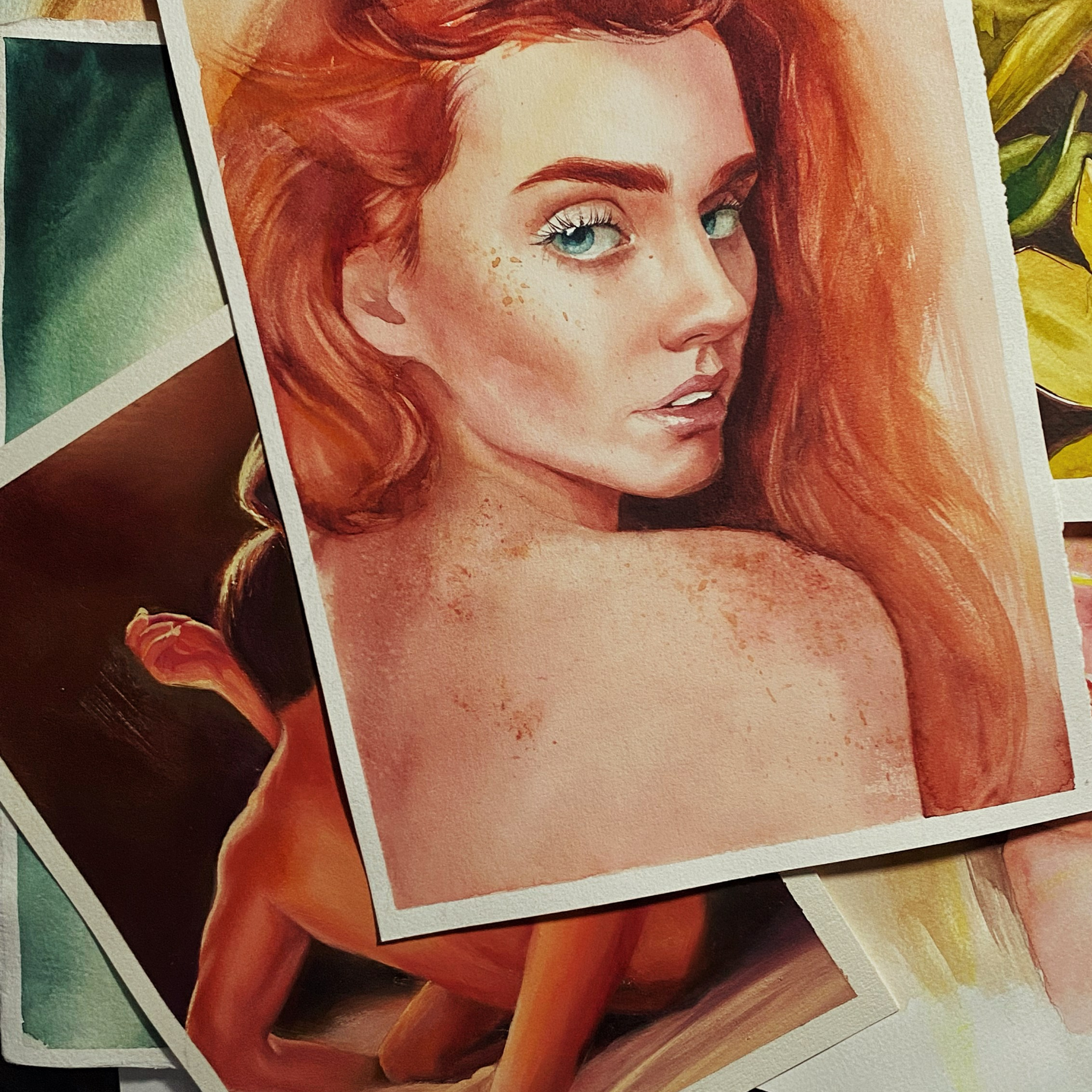 Акварель. Художник преподаватель Полина Черноярова