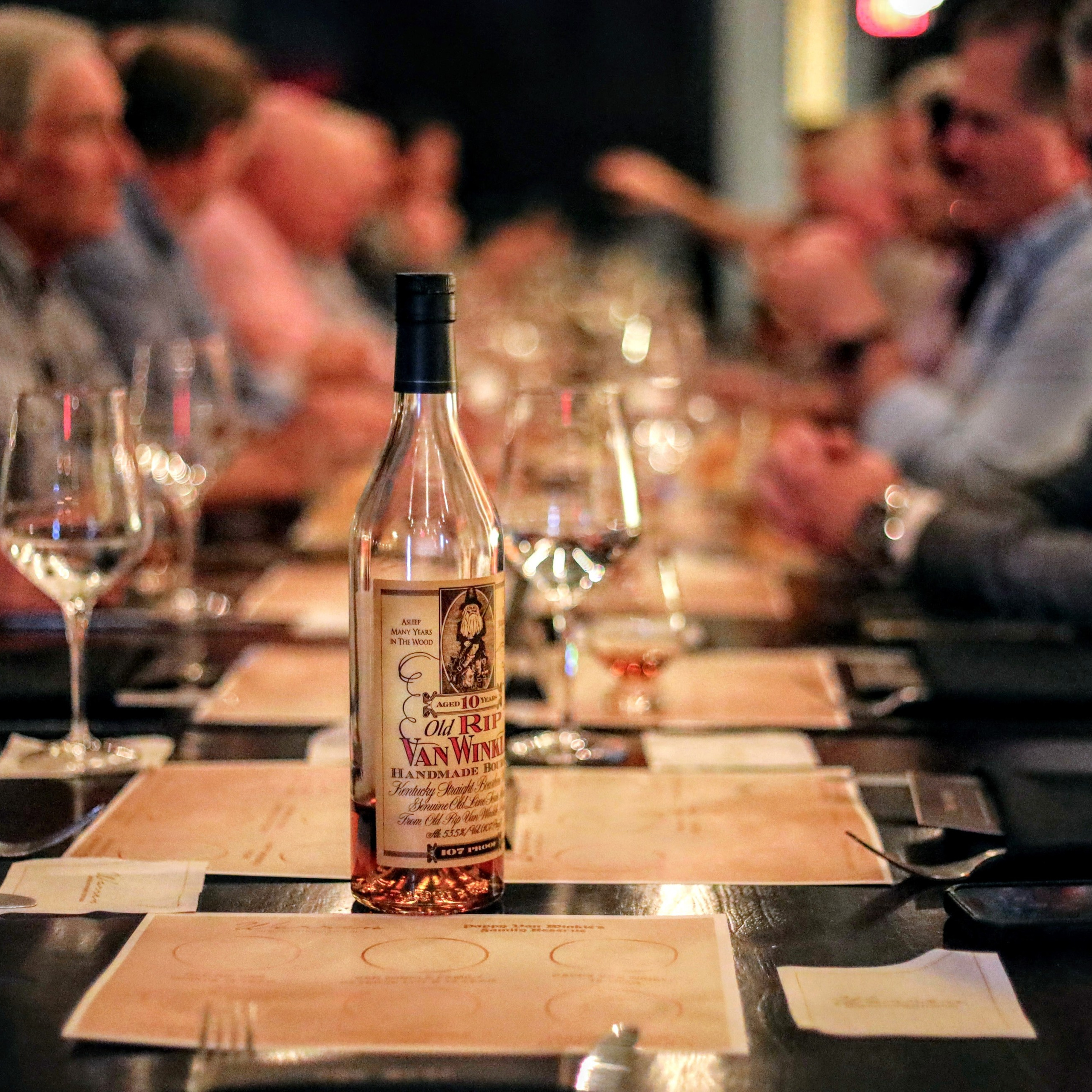Warren Pappy Van Winkle Dinner Highlights