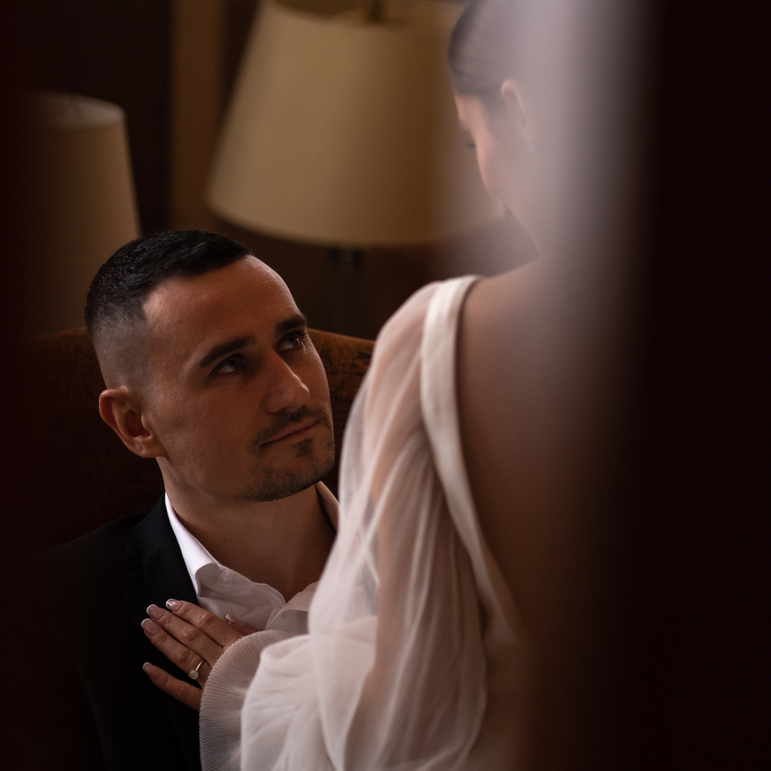 A&S in the Fort Garry Hotel, Winnipeg 2023. Wedding and family photographer in Calgary Kate Beliaeva