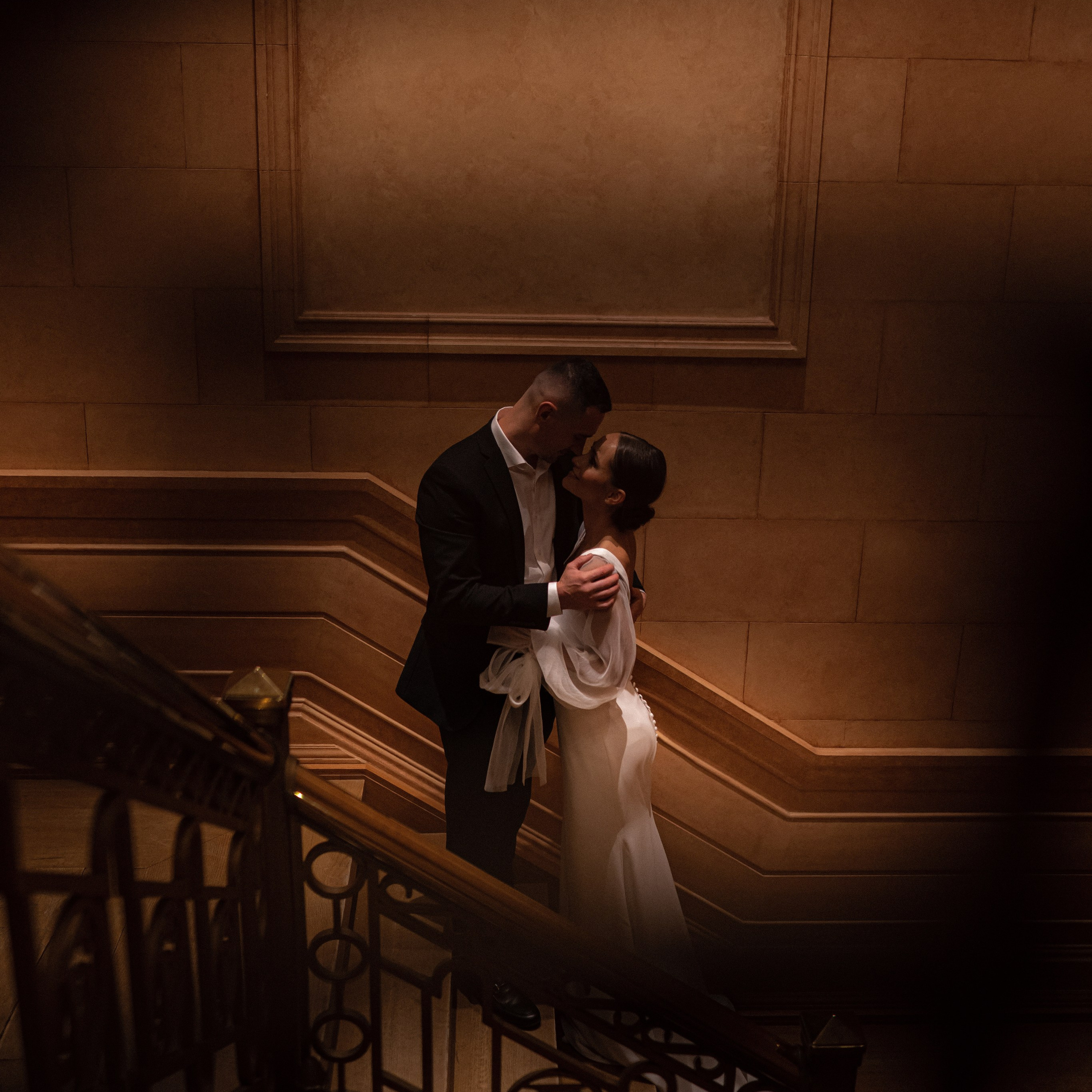 A&S in the Fort Garry Hotel, Winnipeg 2023. Wedding and family photographer in Calgary Kate Beliaeva