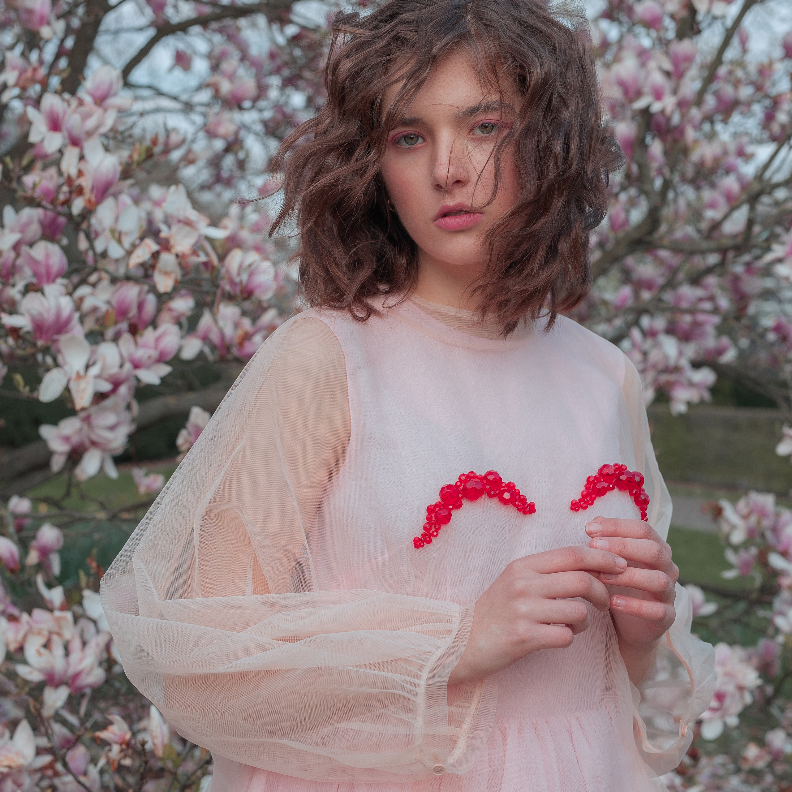 Fotoshootings unter Magnolien