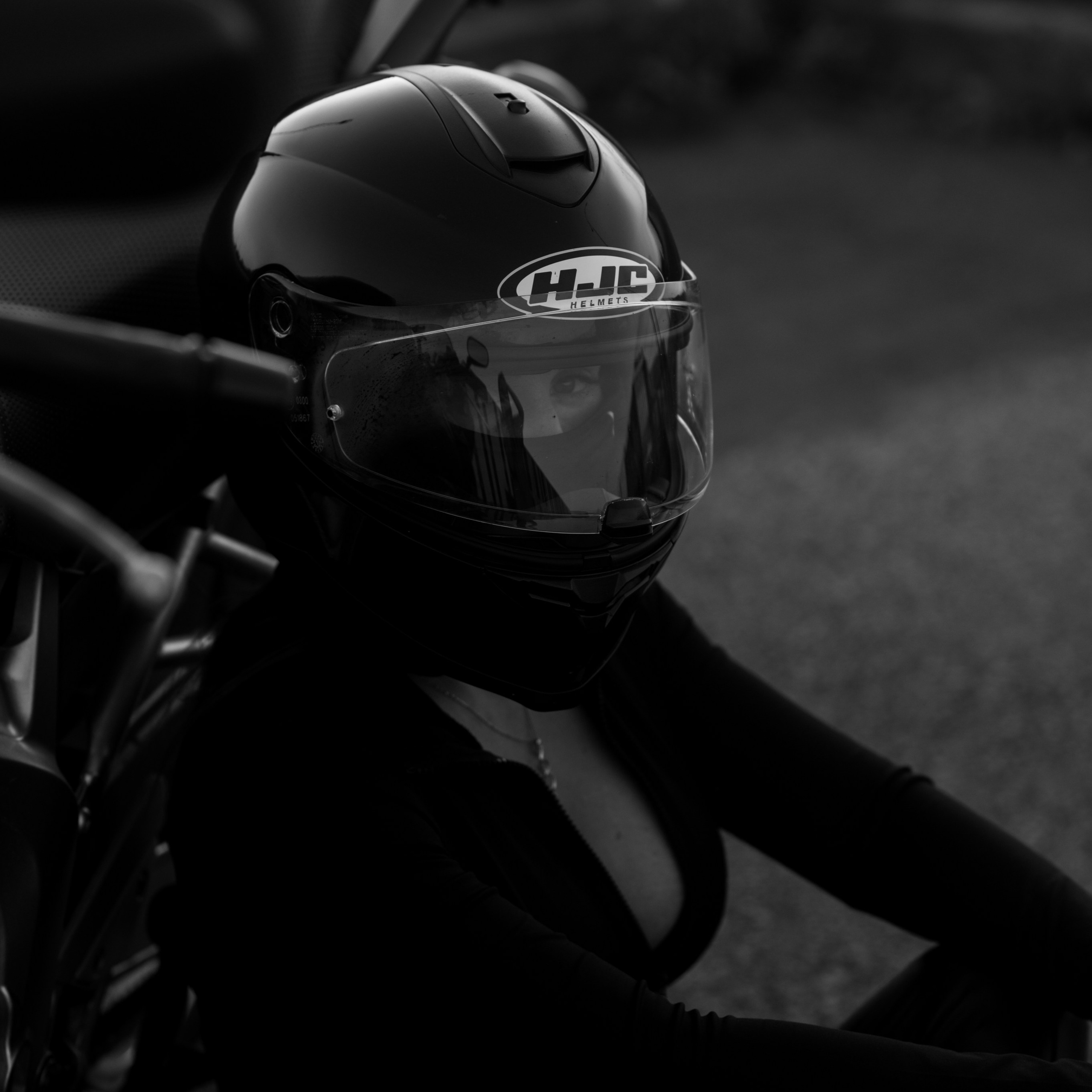 Рита и мотоцикл