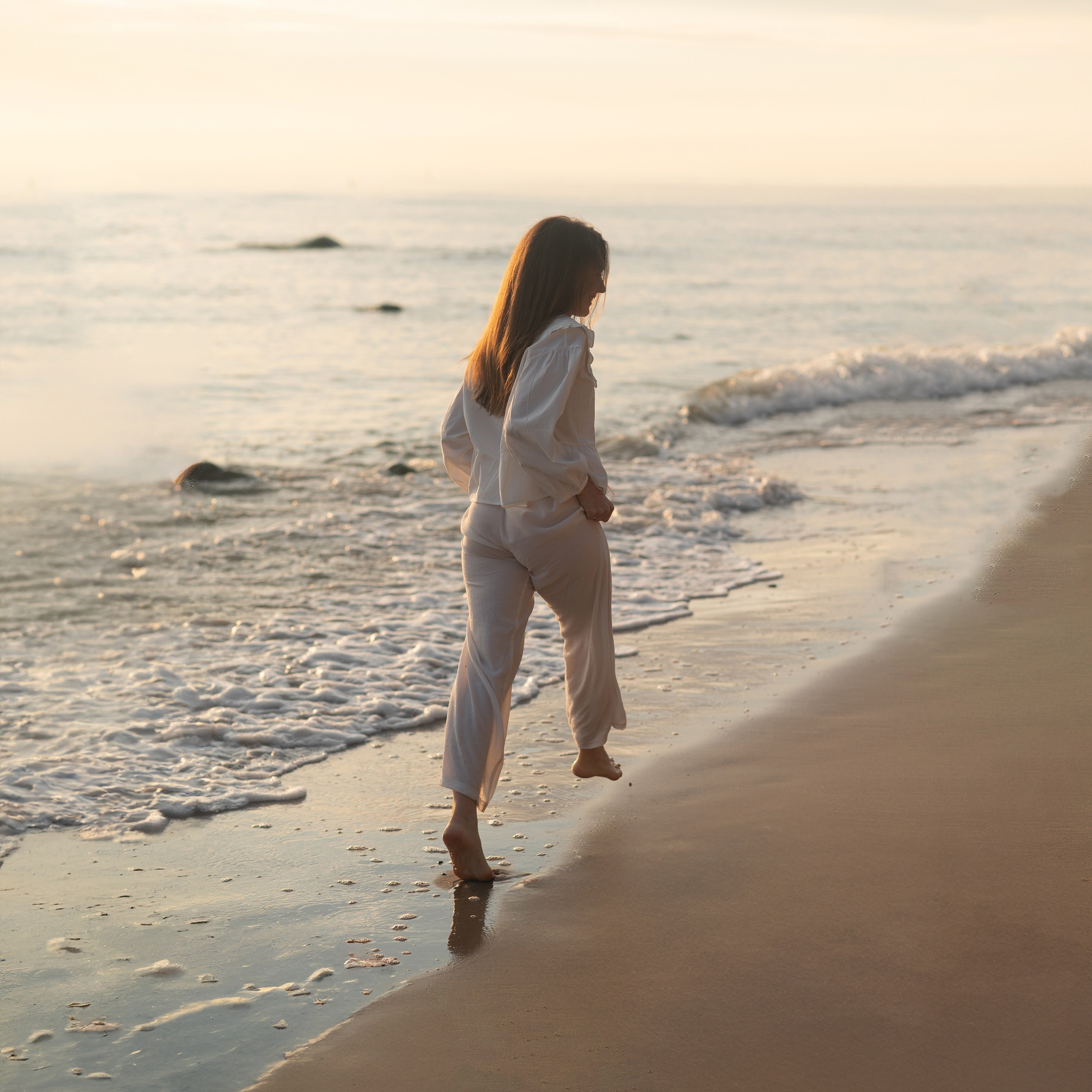 Фотосессия подруг на море