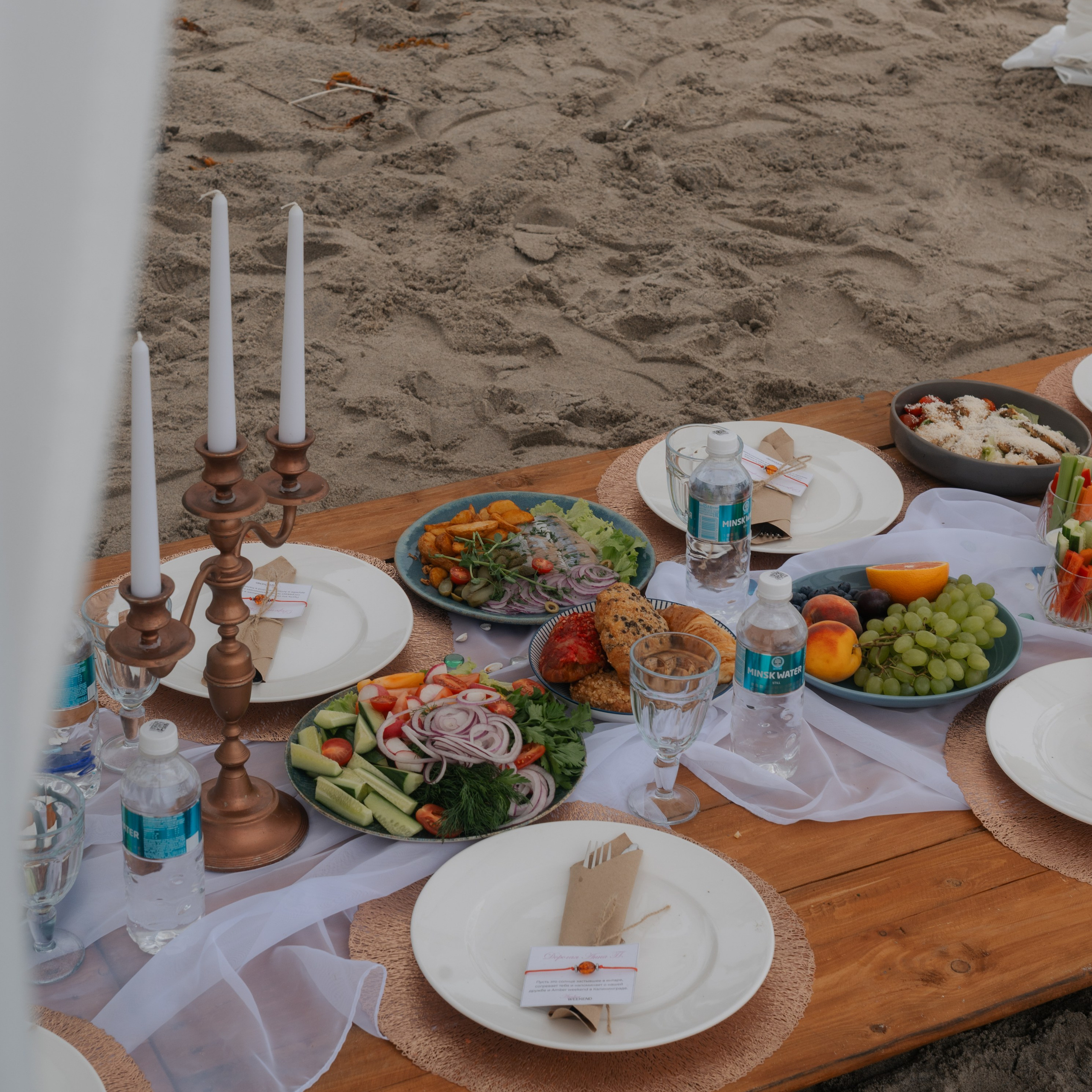 Пикник на море