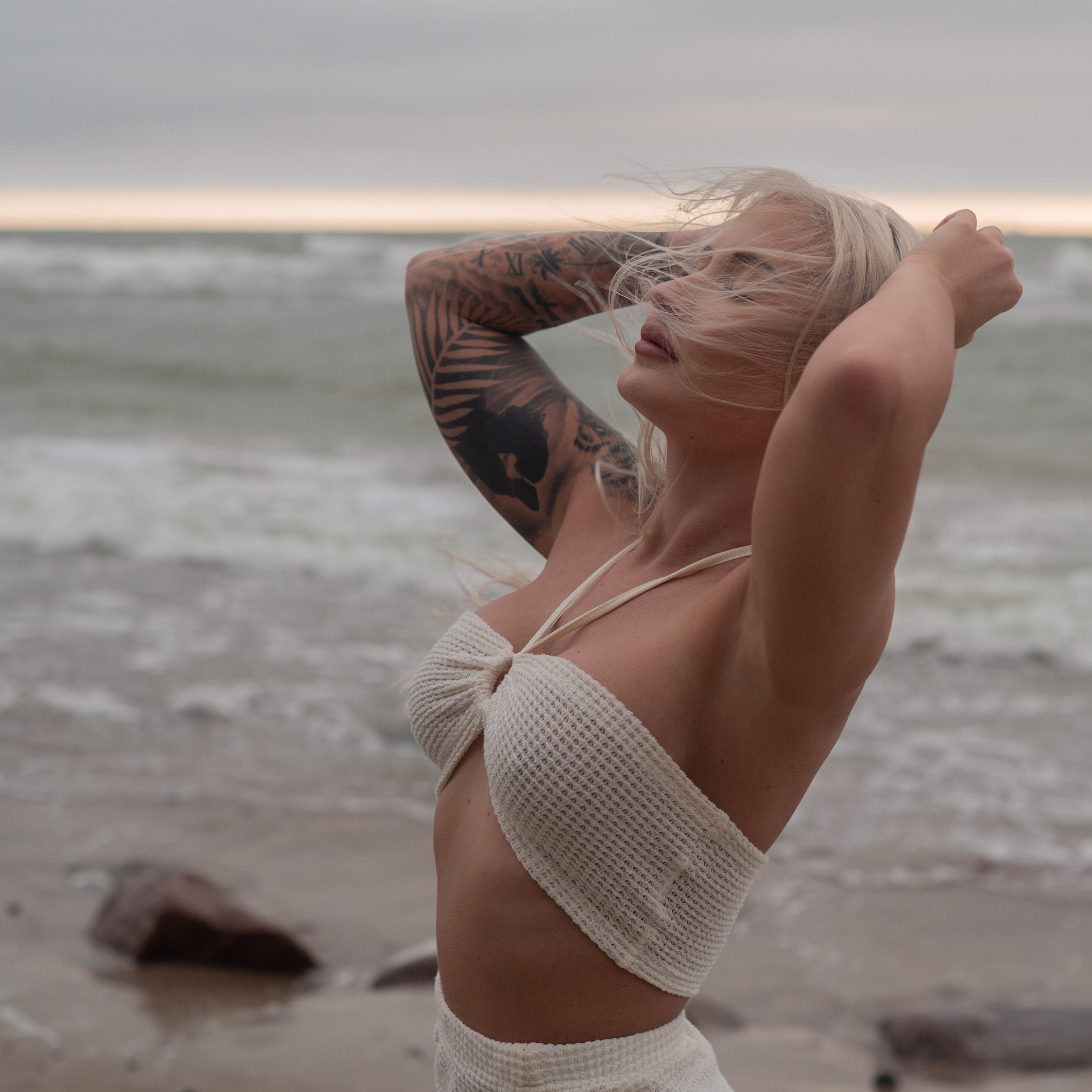 Фотосессия на берегу моря