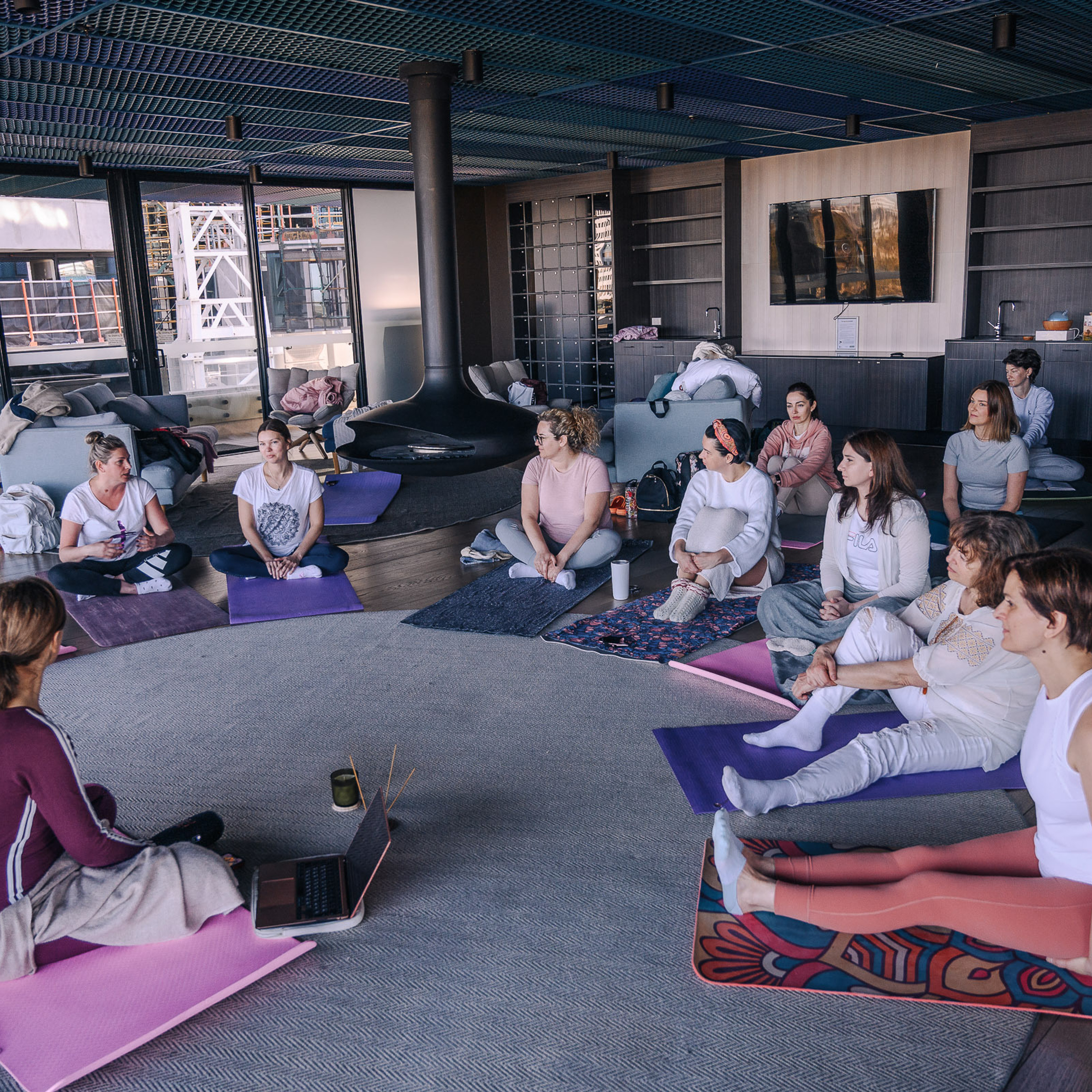 Yoga class