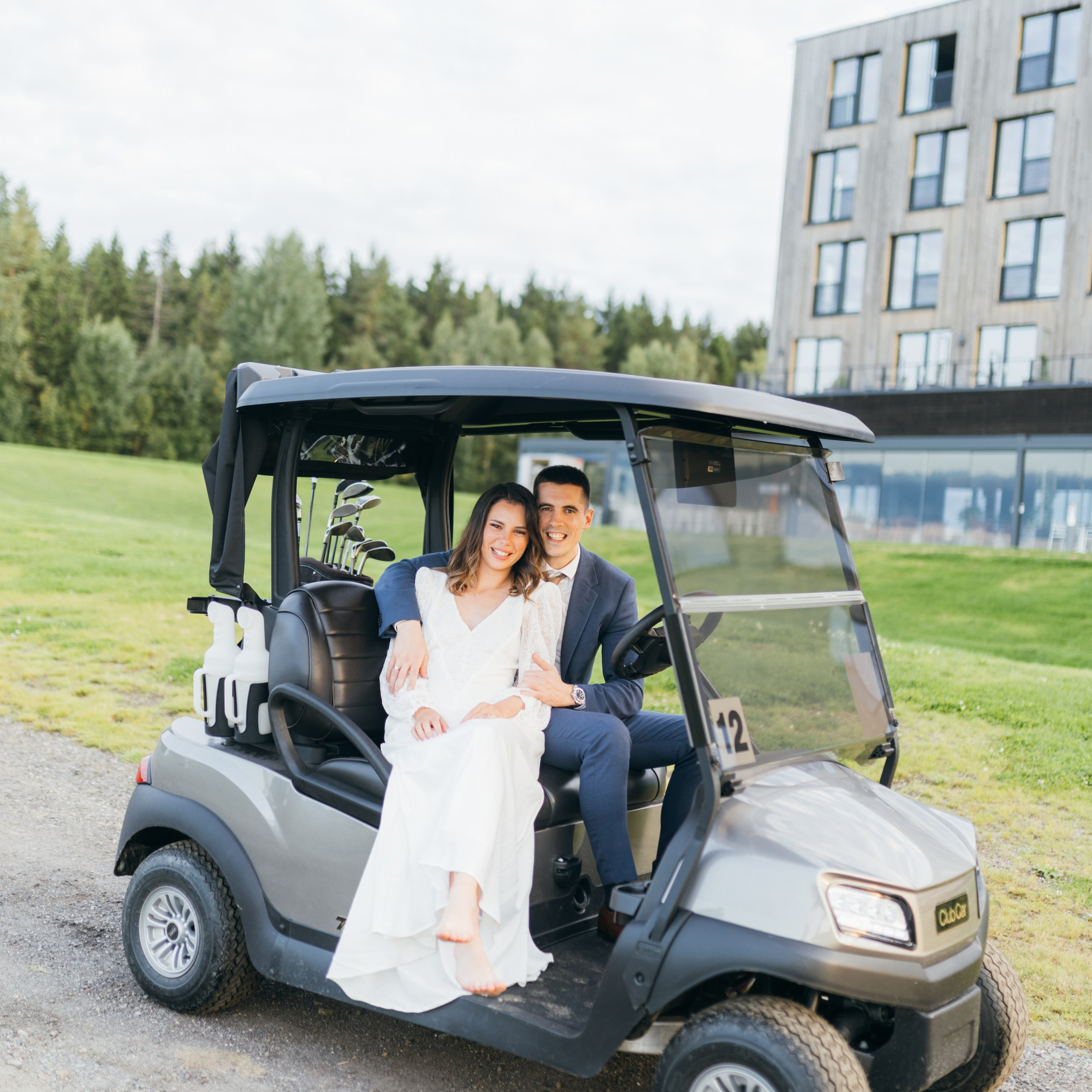 Small intimate Nordic Wedding at Lily Country Club, Oslo
