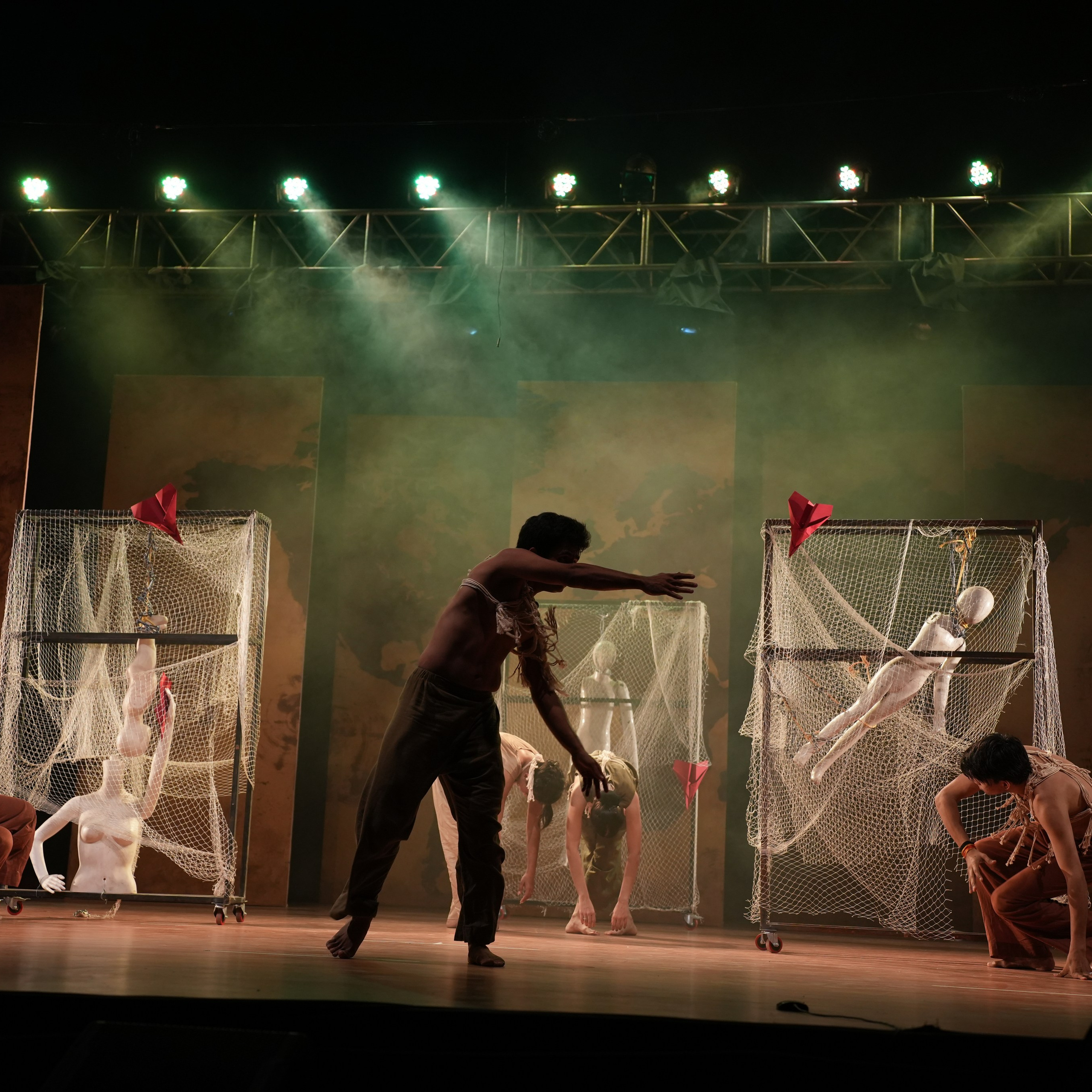 Art Direction for Borderlands Dance Production Abhivyakti 2024