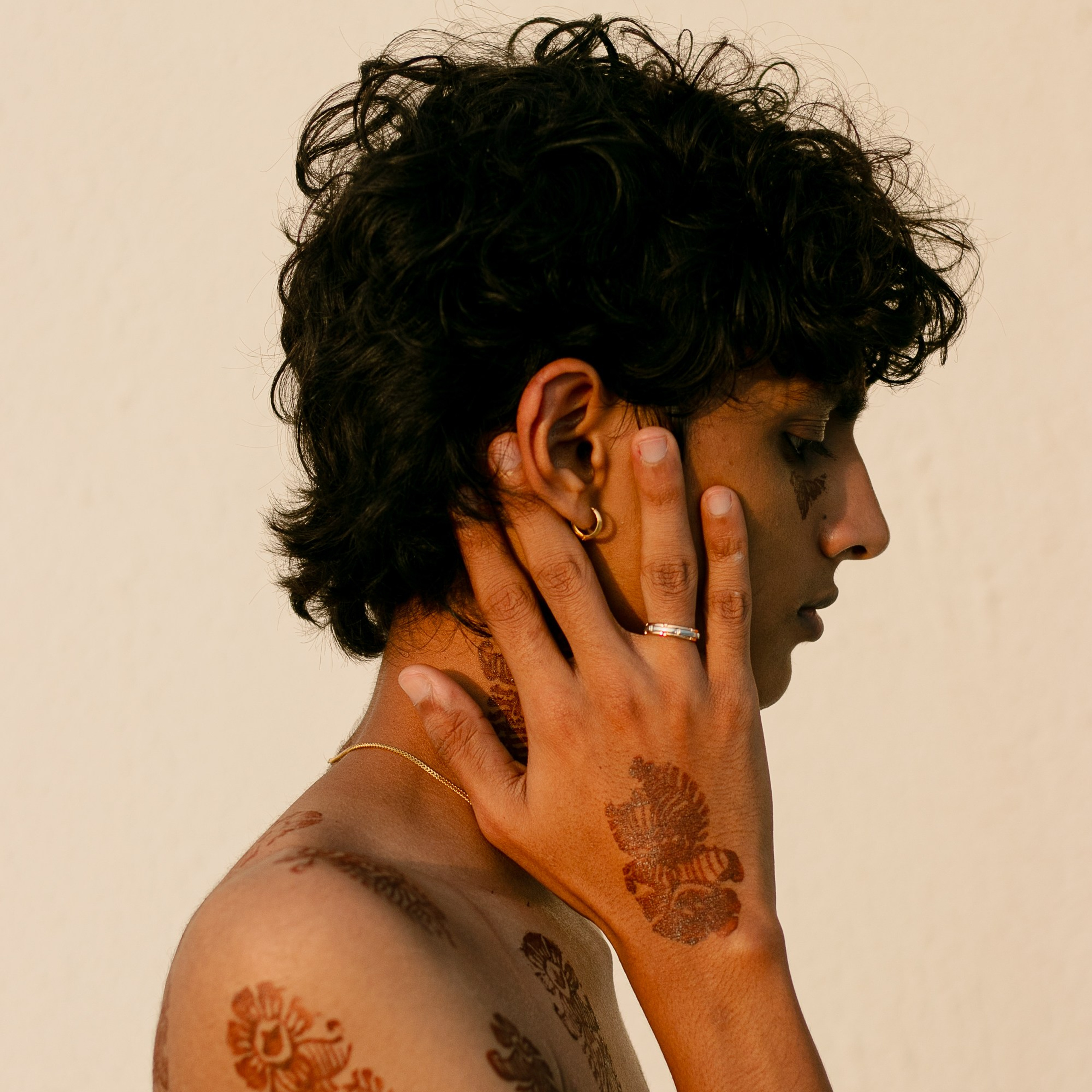 Creative Direction for Blockprinted skin concept shoot