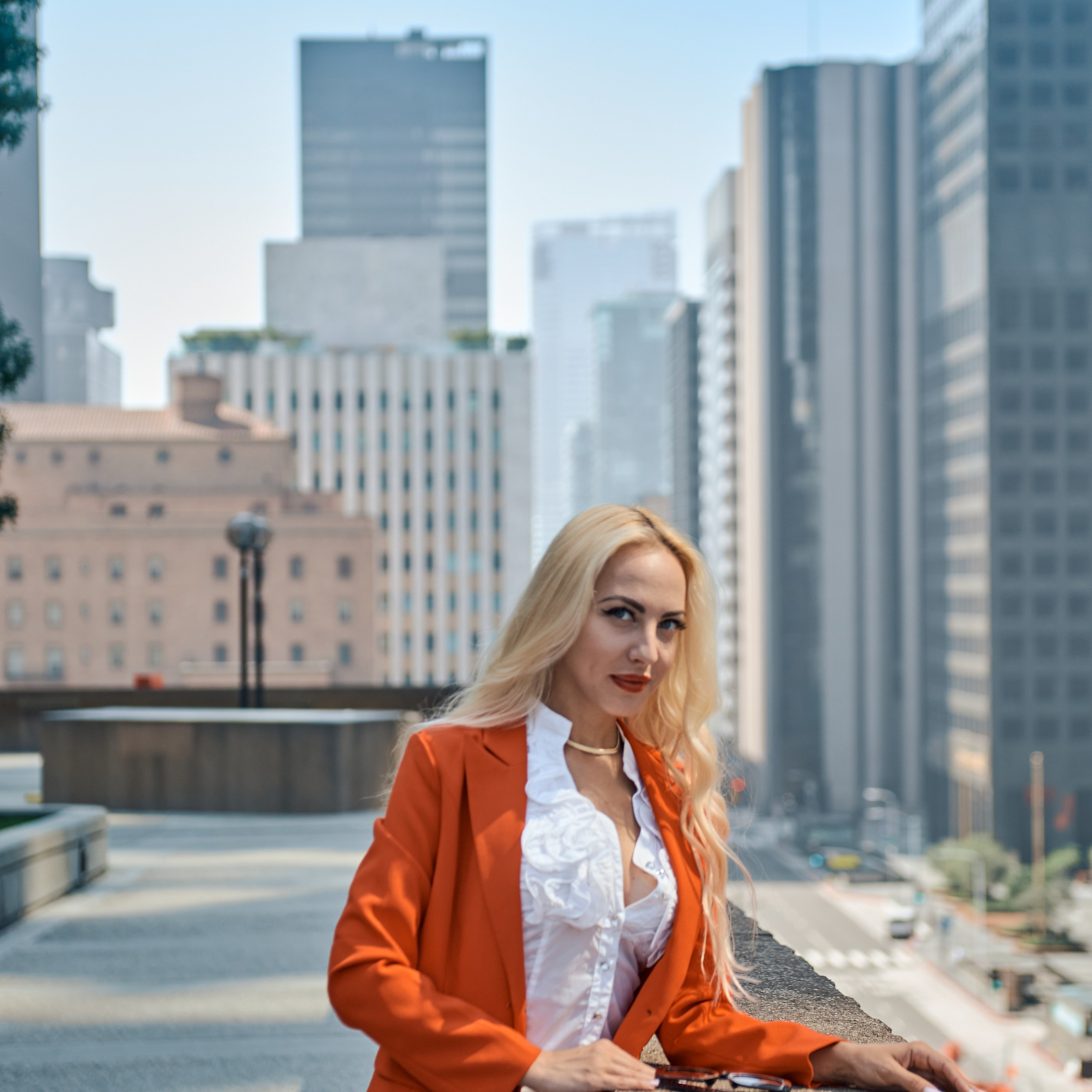 Photoshoot for Christina in Downtown LA