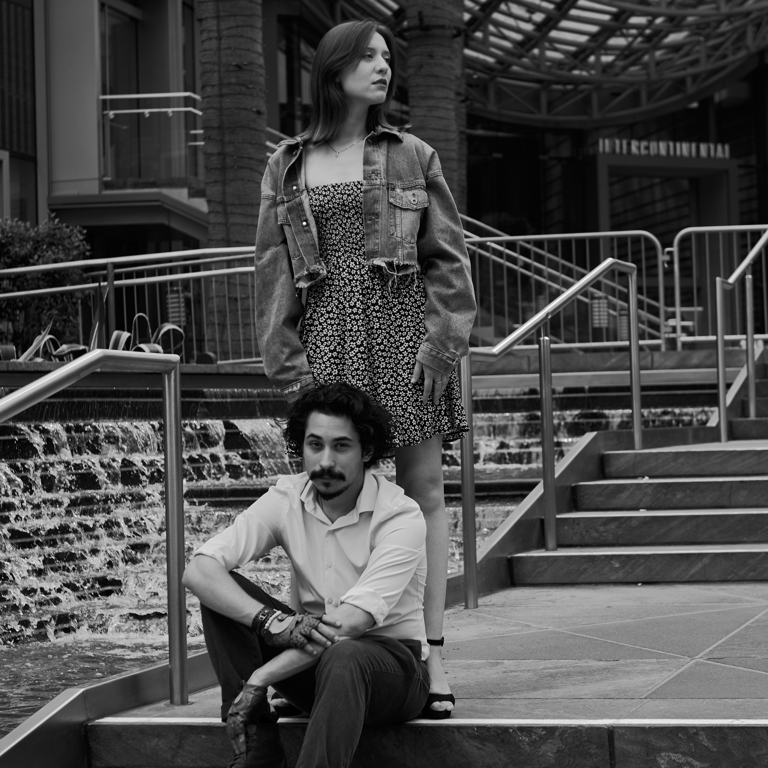 Photoshoot for Elina and Nicholas in Down Town Los Angeles