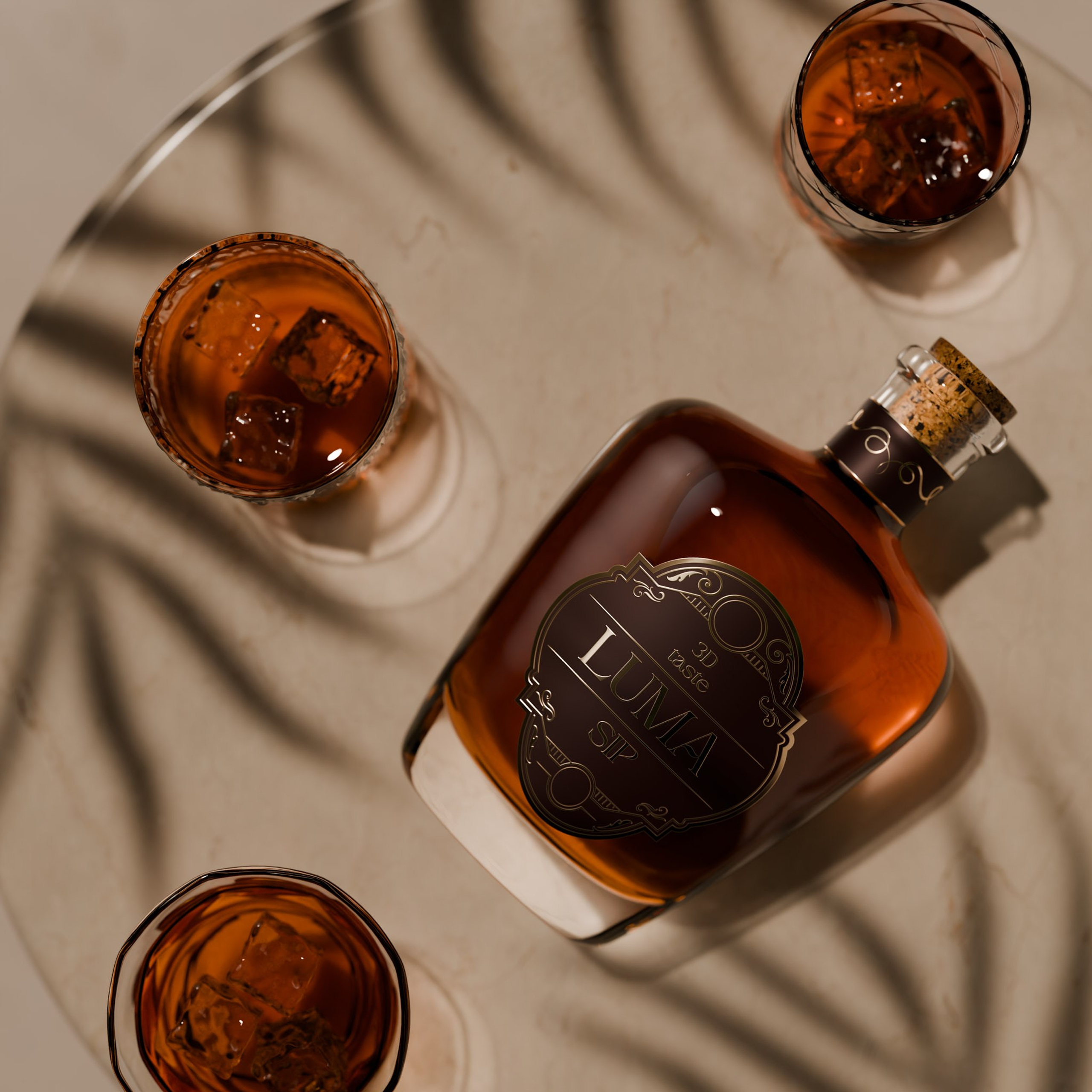 CGI / 3D rendered images. Boutique 3D product pack-shot Studio